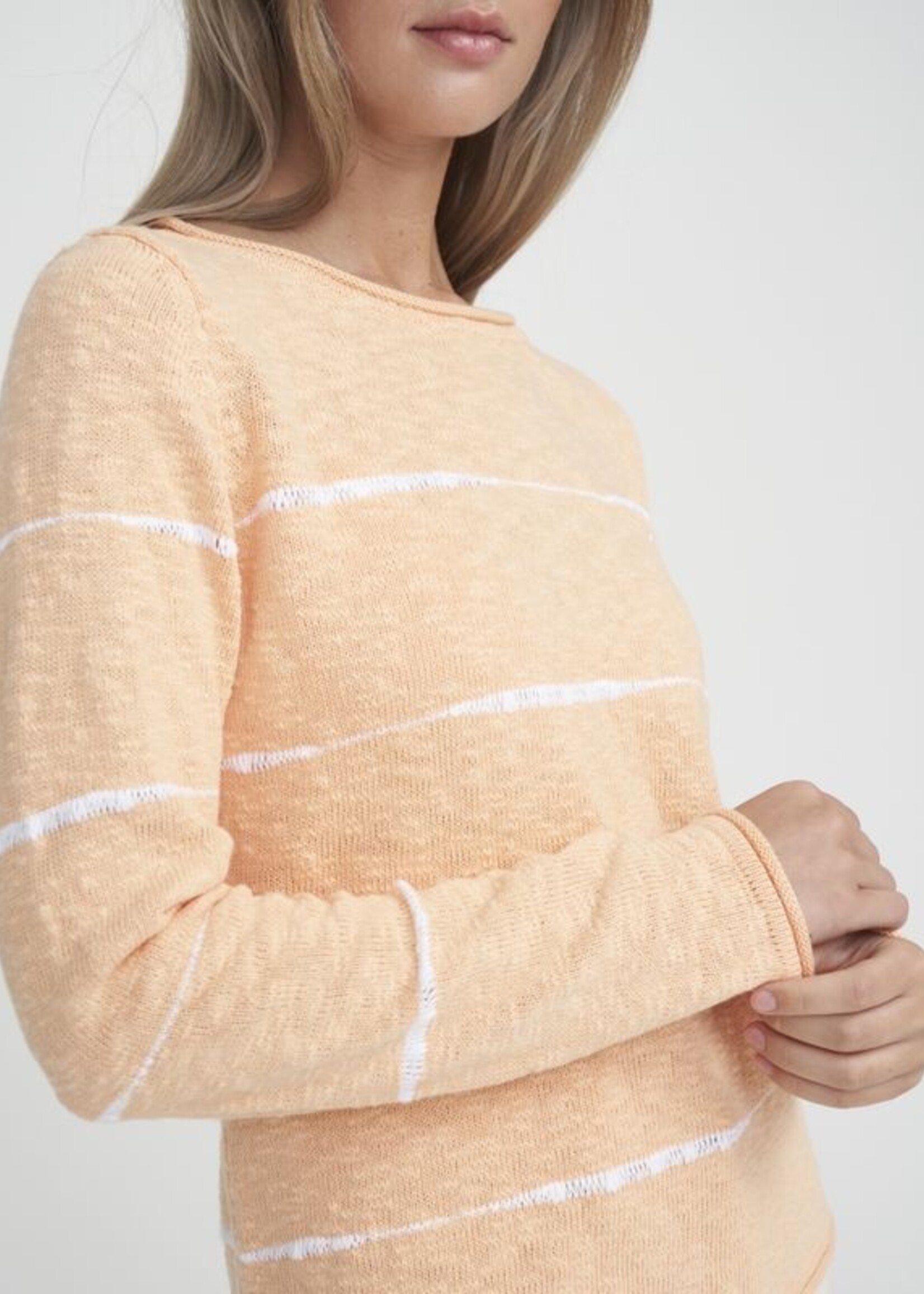 Holebrook HB Hjordis Boatneck - Pale Apricot