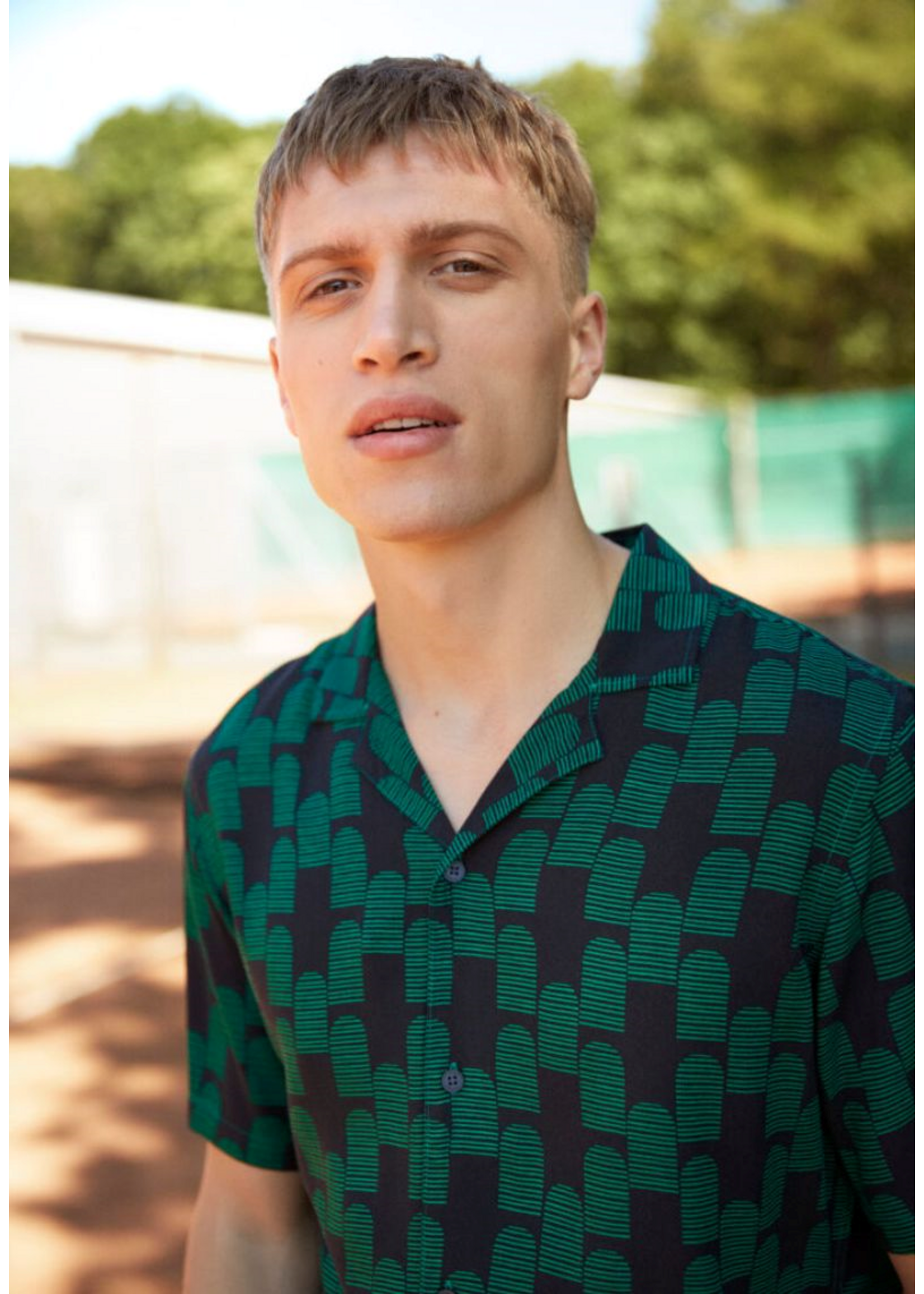 Casual Friday CF Anton Viscose Shirt - Jelly Bean