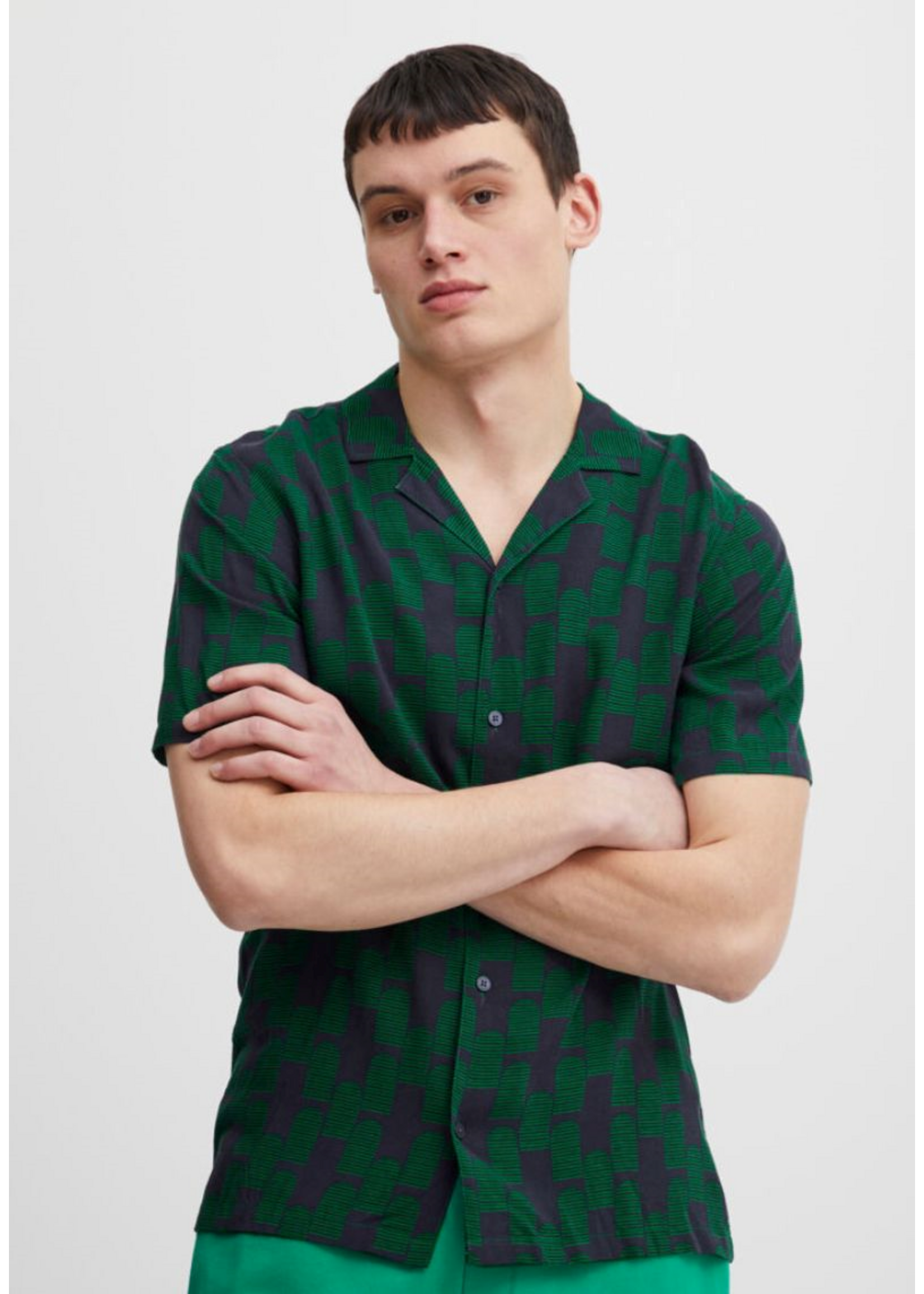 Casual Friday CF Anton Viscose Shirt - Jelly Bean