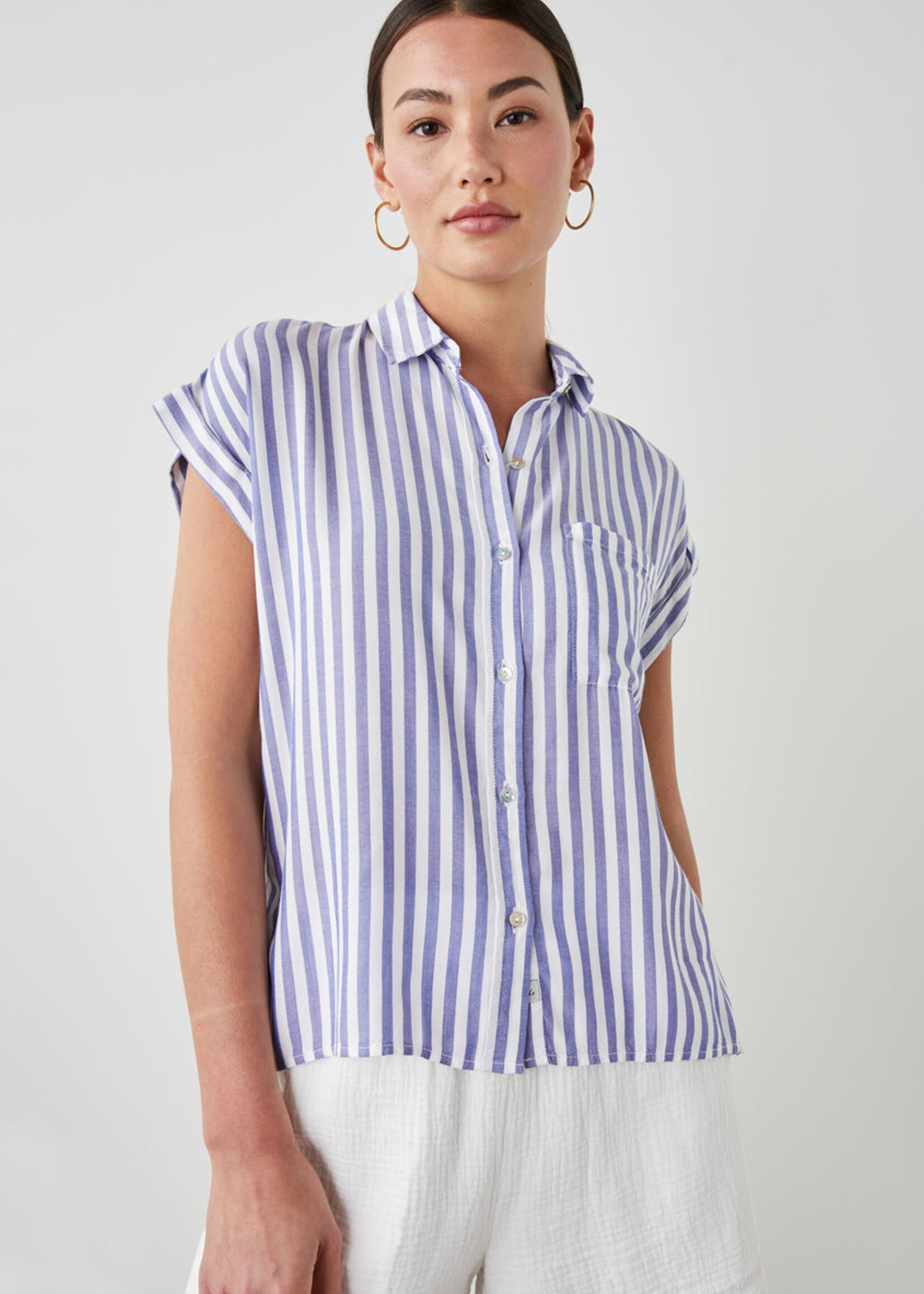 Rails Rails Chemise Whitney - Blue White Stripe