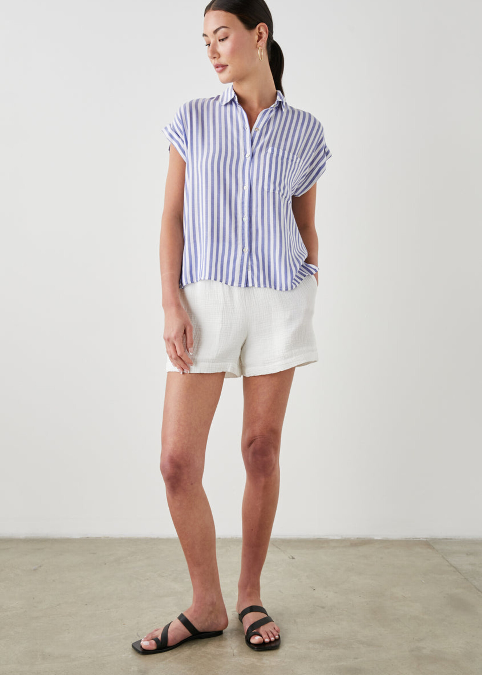 Rails Rails Chemise Whitney - Blue White Stripe