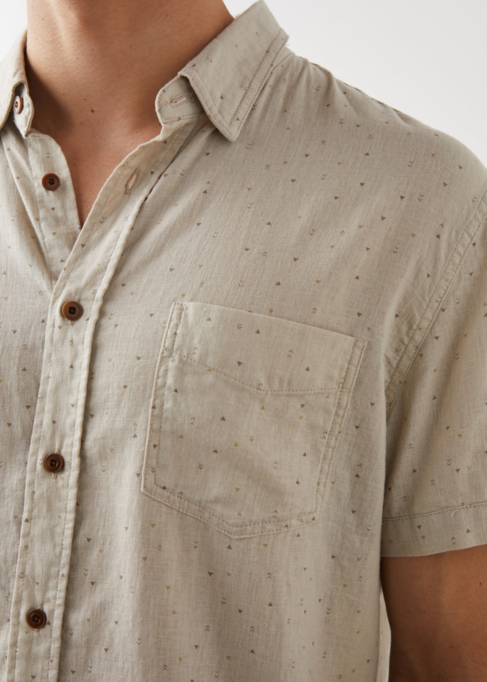 Rails Rails Chemise Carson - Triangle Geo Retro Paper