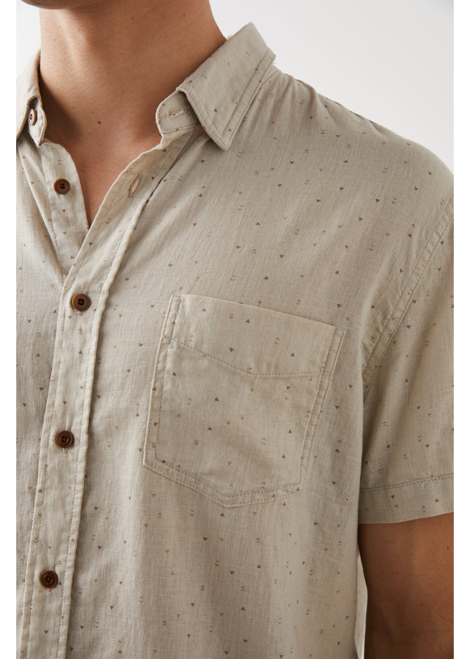 Rails Rails Chemise Carson - Triangle Geo Retro Paper