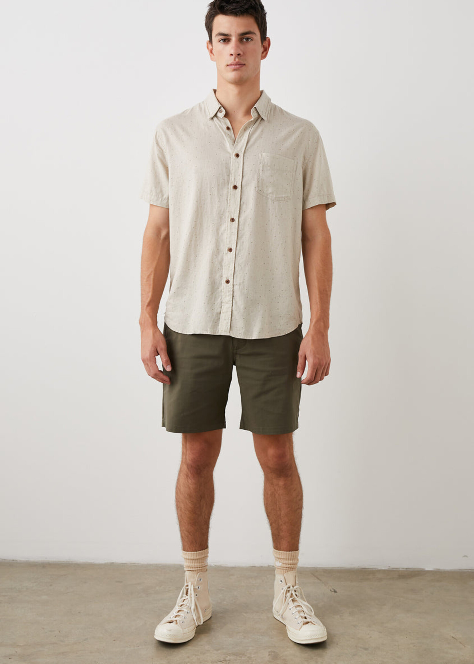 Rails Rails Chemise Carson - Triangle Geo Retro Paper