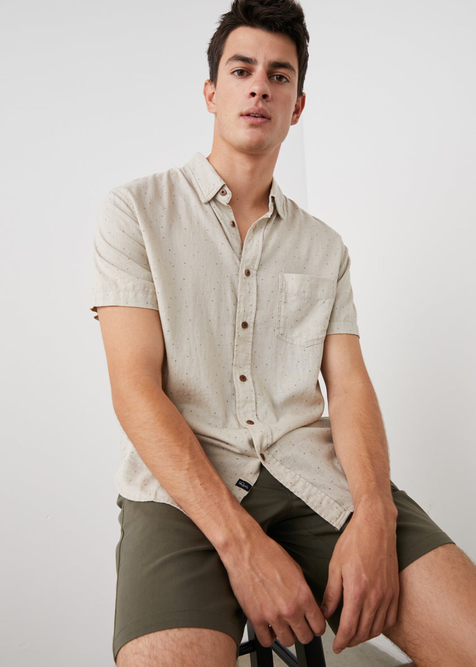 Rails Rails Chemise Carson - Triangle Geo Retro Paper