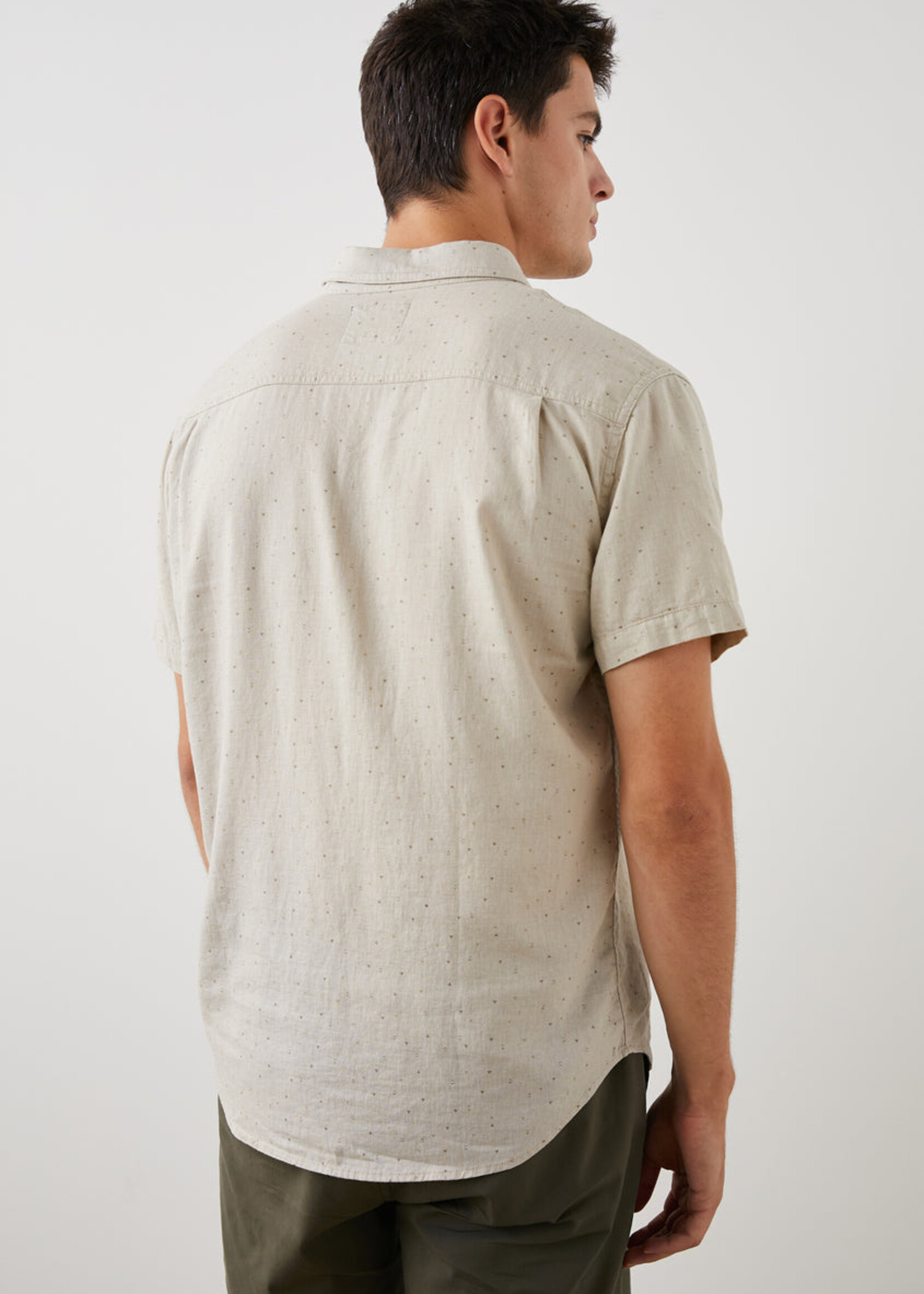 Rails Rails Carson Shirt - Triangle Geo Retro Paper