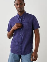 Rails RA Carson SS Shirt - Triangle Geo Retro Navy