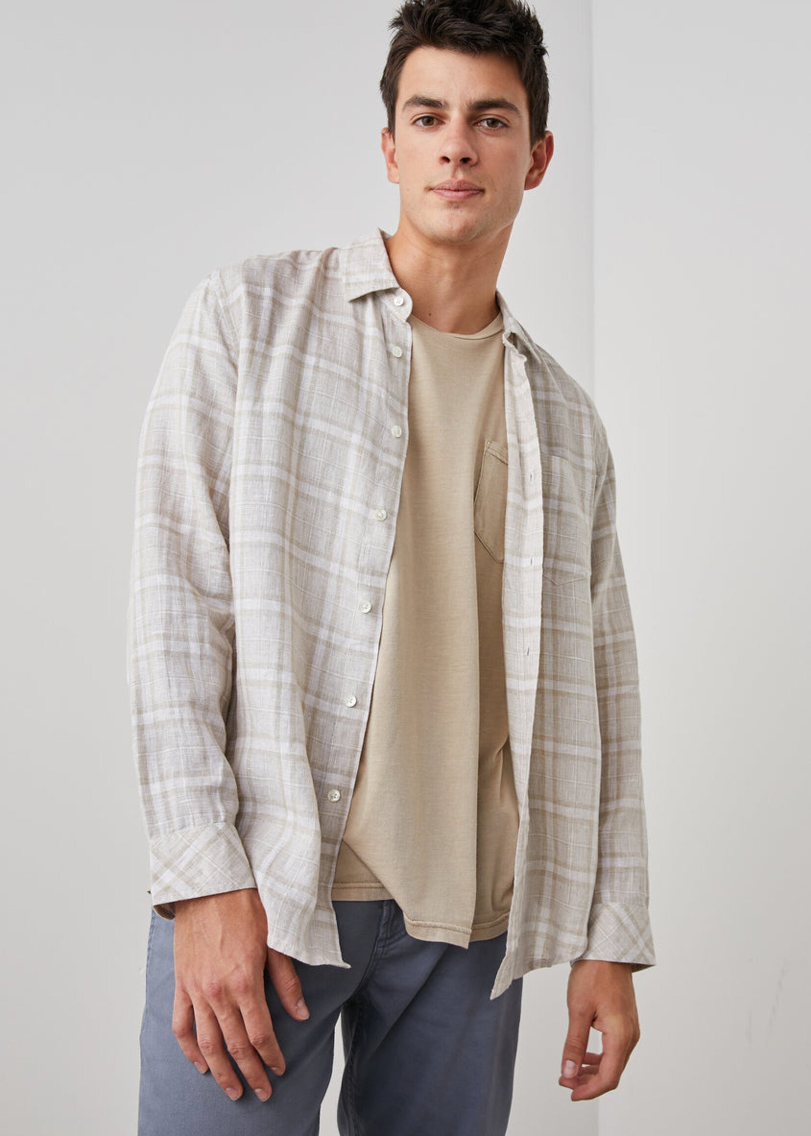 Rails RA Havana LS Shirt - Sand Of Time