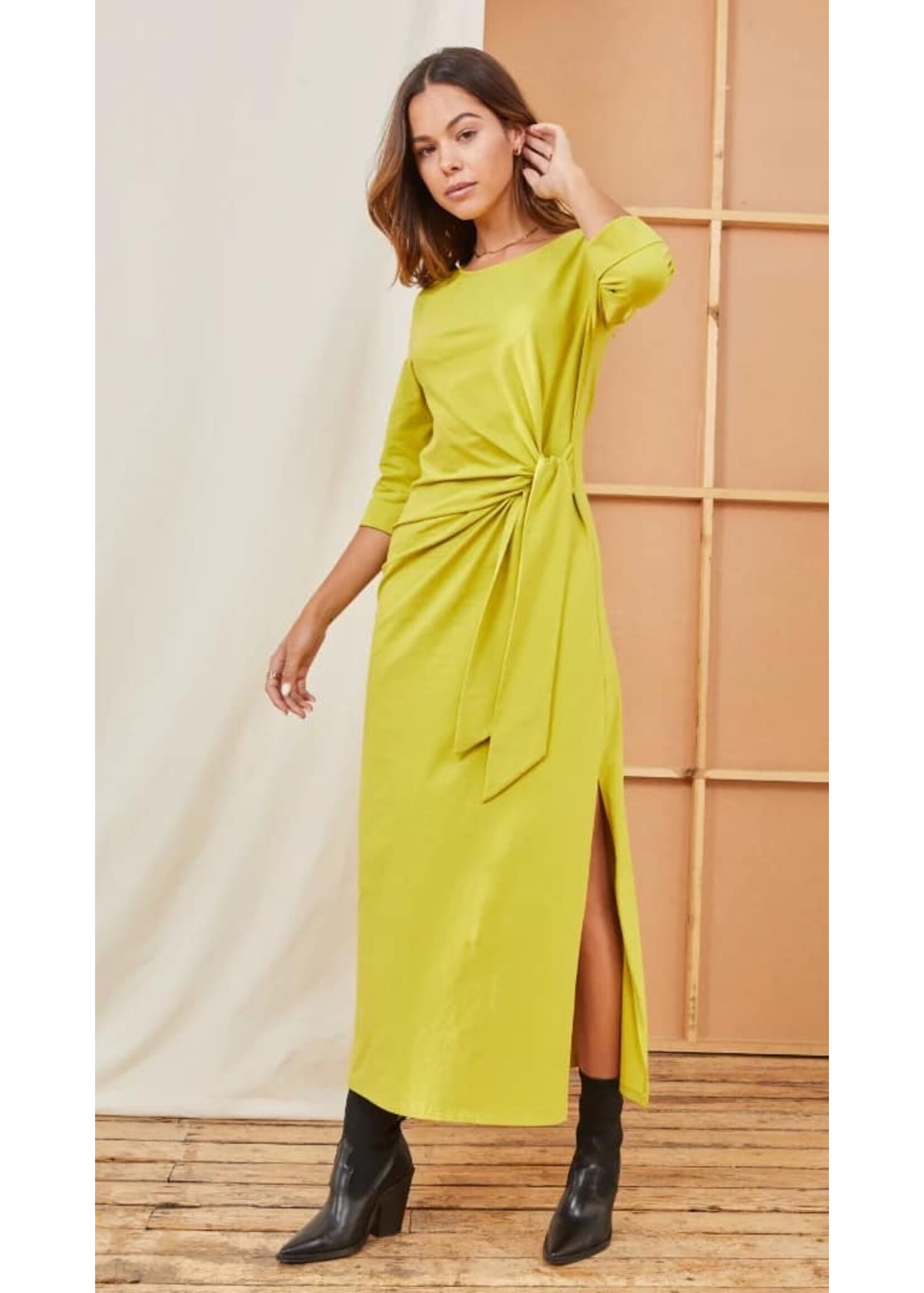 Charli Charli Chloe Knot Dress ( Two Colors )