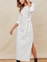 Charli Charli Robe Chloé À Nœud ( Deux Couleurs )