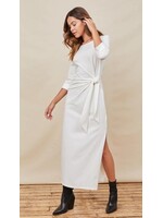 Charli Charli Robe Chloé À Nœud ( Deux Couleurs )