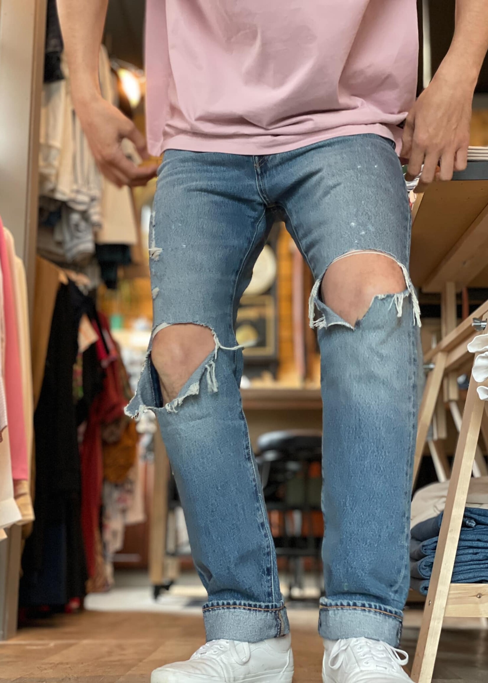 Levi's LE 501 '93 Distress Straight Leg