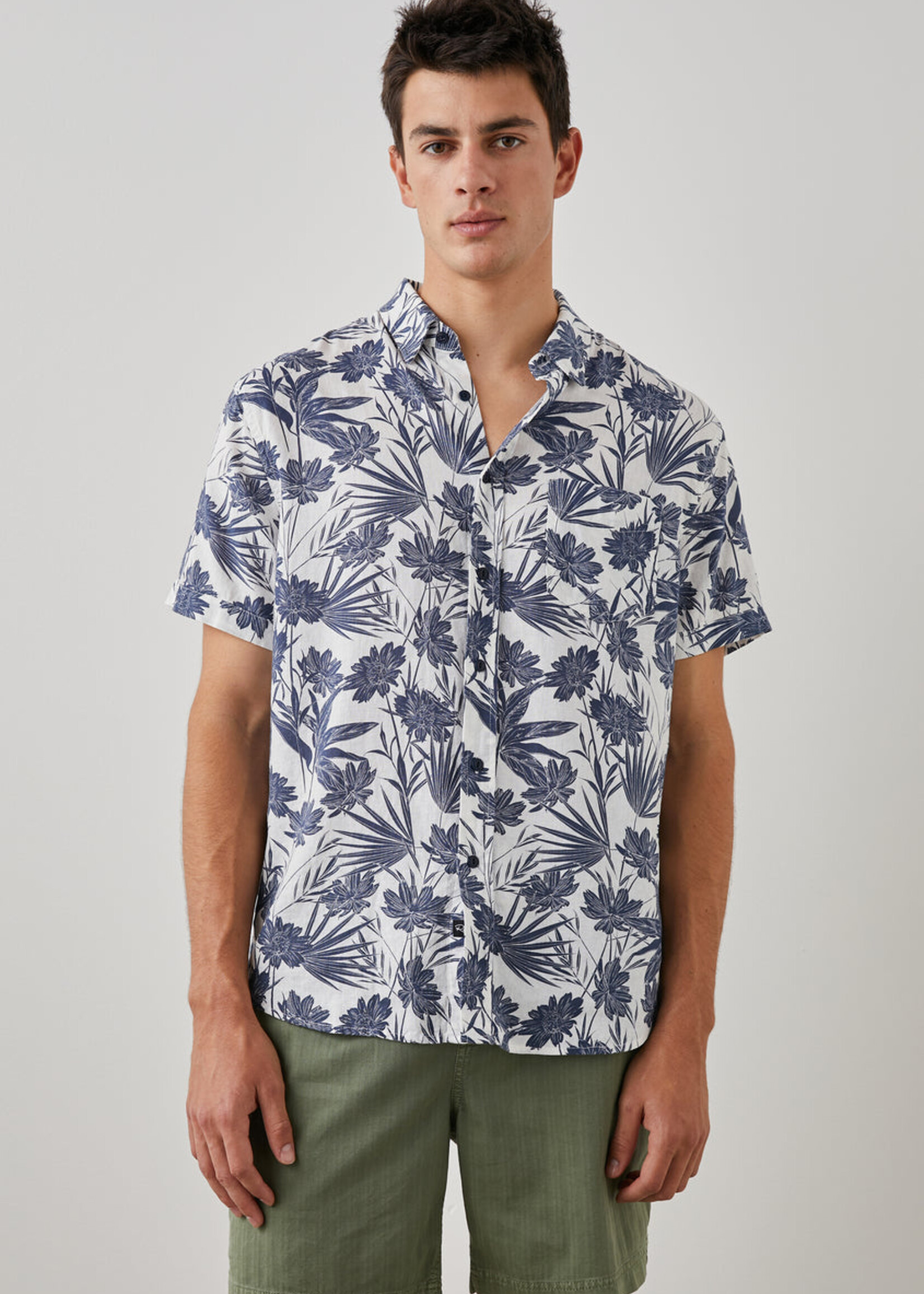 Rails Rails Chemise Carson - Jungle Foliage Royal