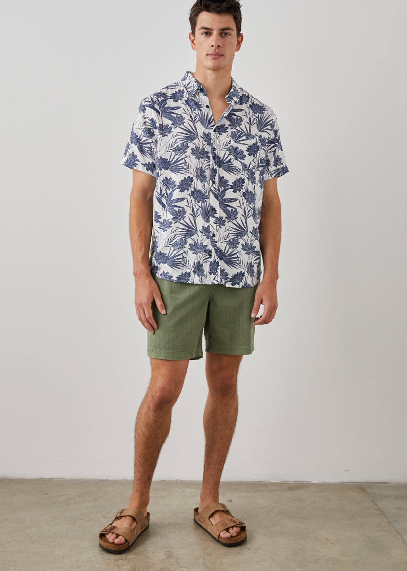 Rails Rails Chemise Carson - Jungle Foliage Royal