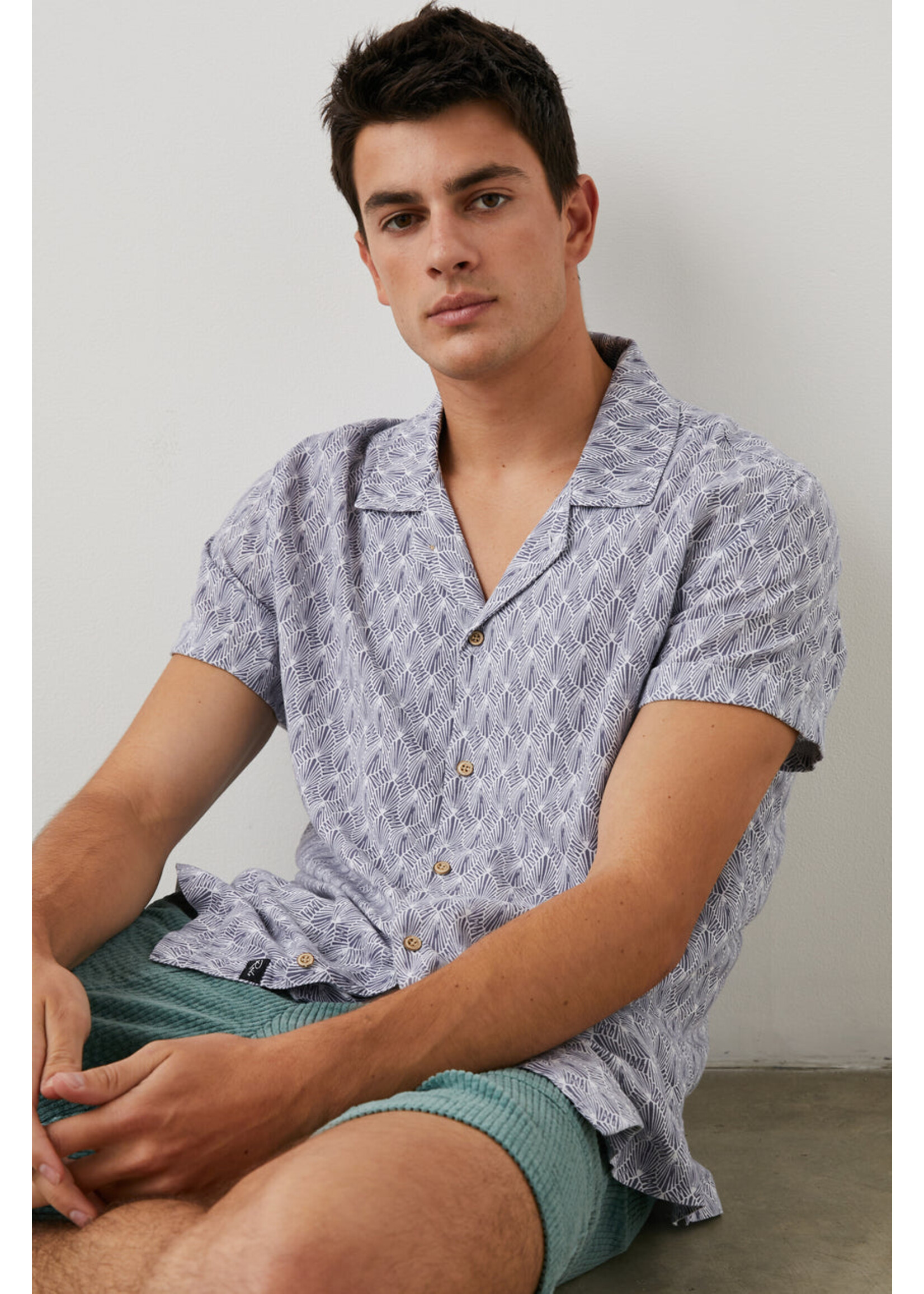 Rails Rails Chemise Lanai - Tin Tamp Seatia White