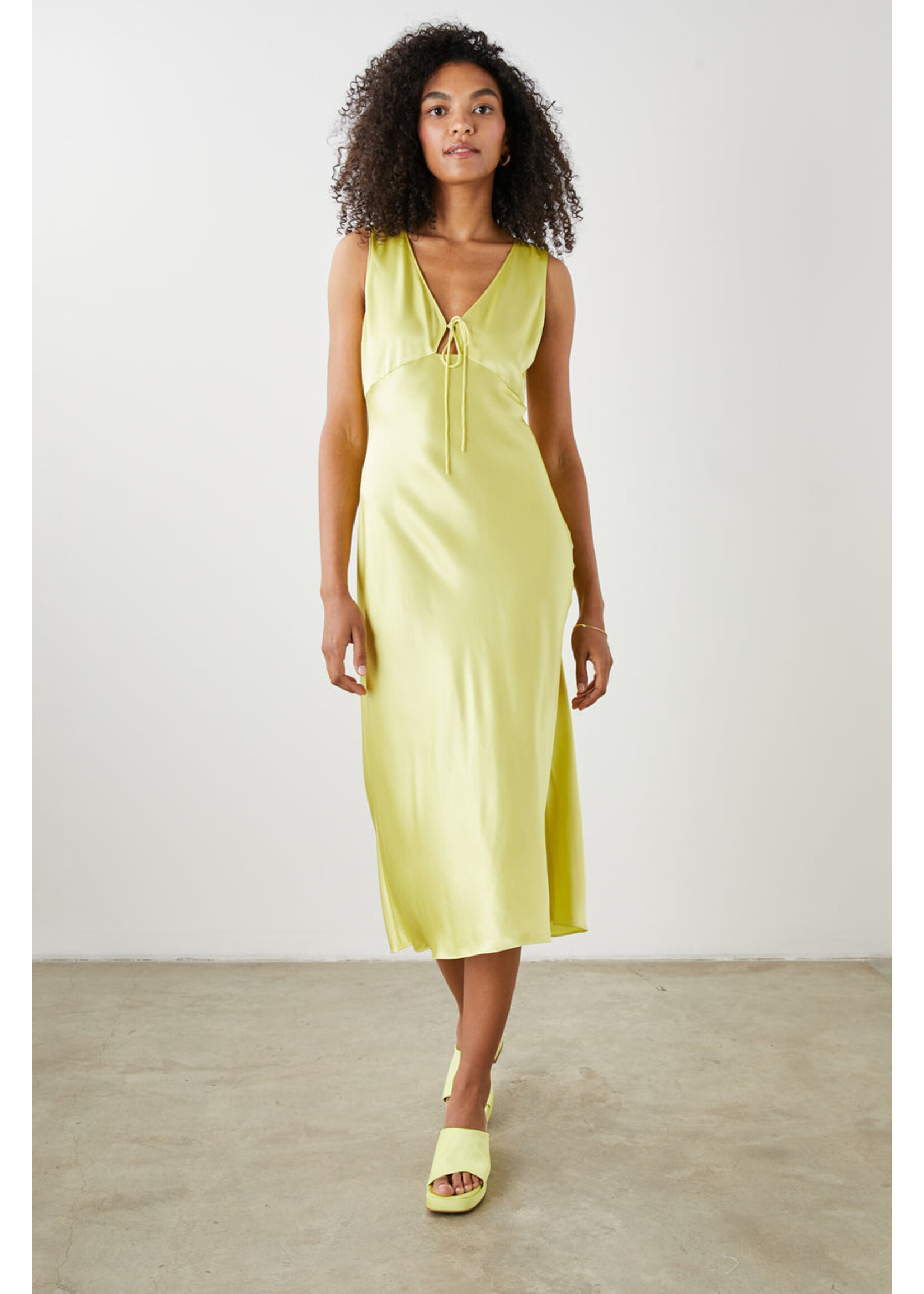 Rails Rails Cindi Dress - Chartreuse