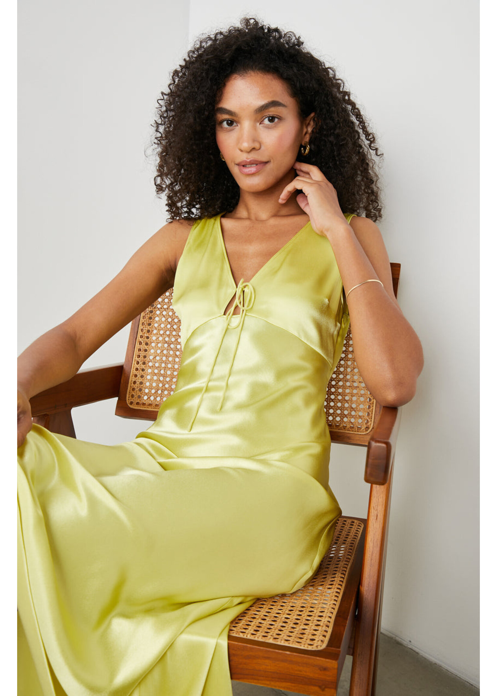 Rails Rails Cindi Dress - Chartreuse
