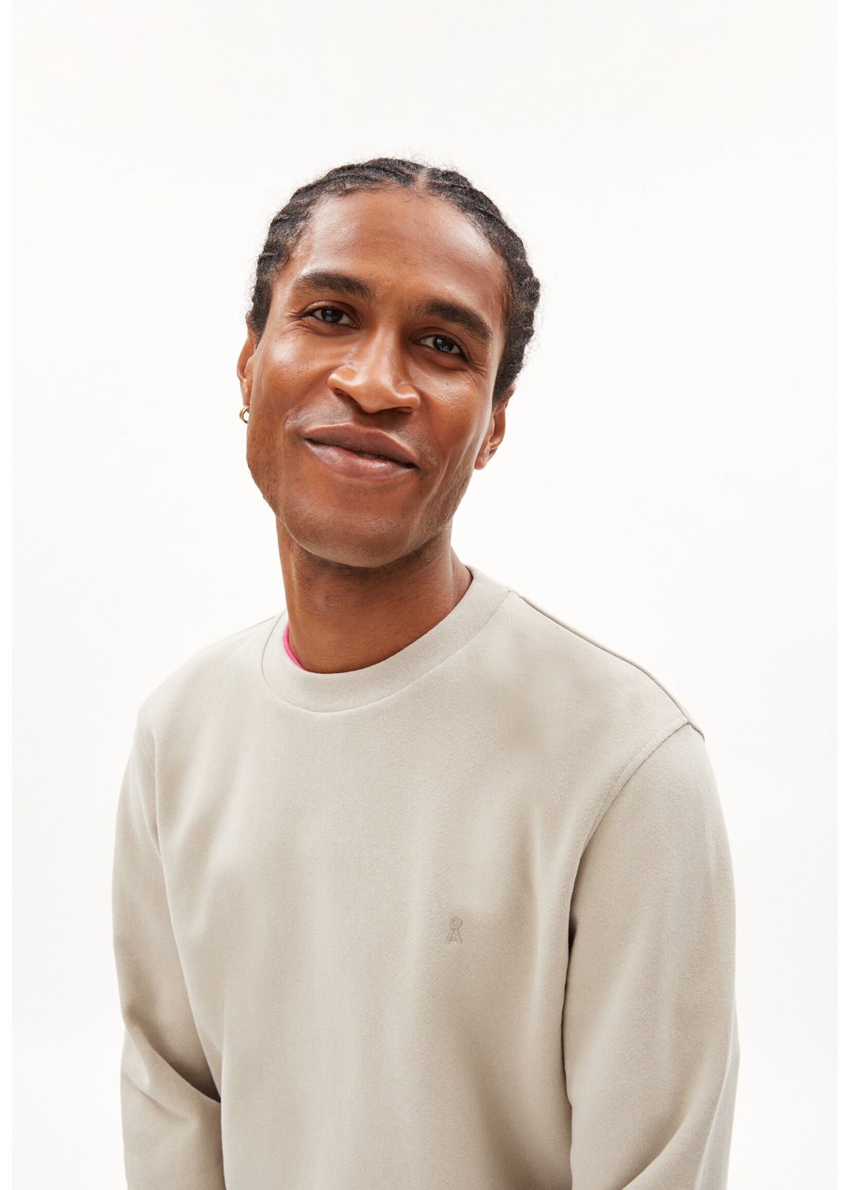 Armedangels Armedangels Baaro Comfort Crewneck - Light Desert