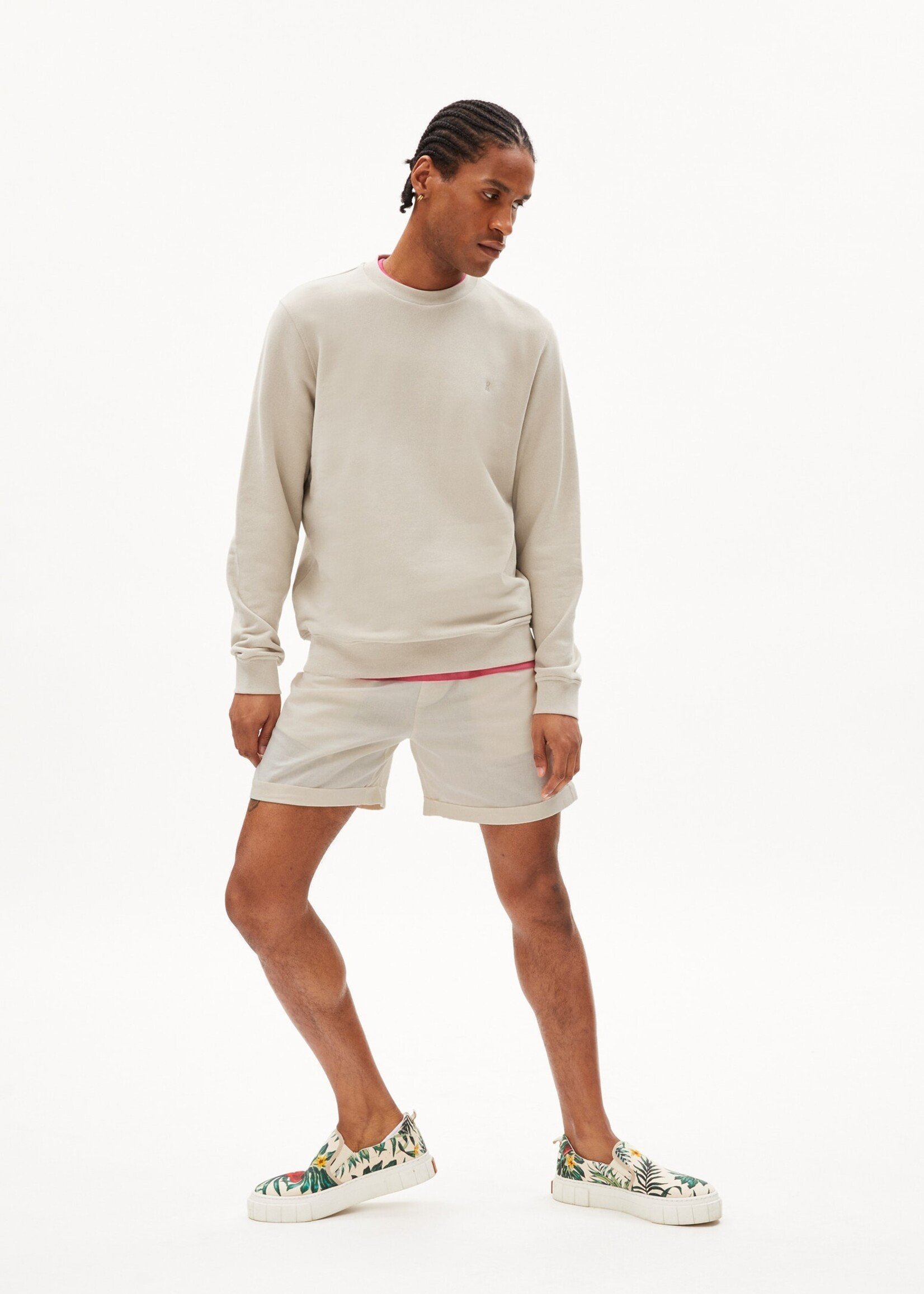 Armedangels Armedangels Baaro Comfort Crewneck - Light Desert