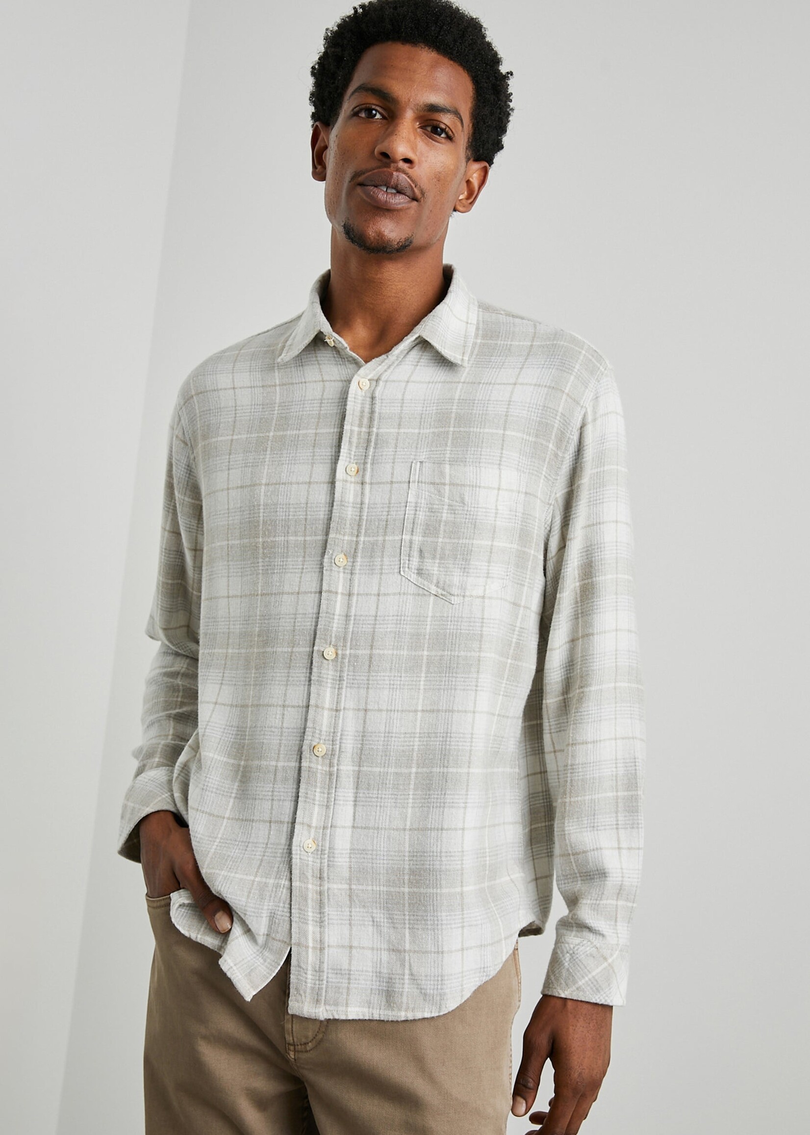 Rails Rails Chemise Lennox - Wheat Dove Melange