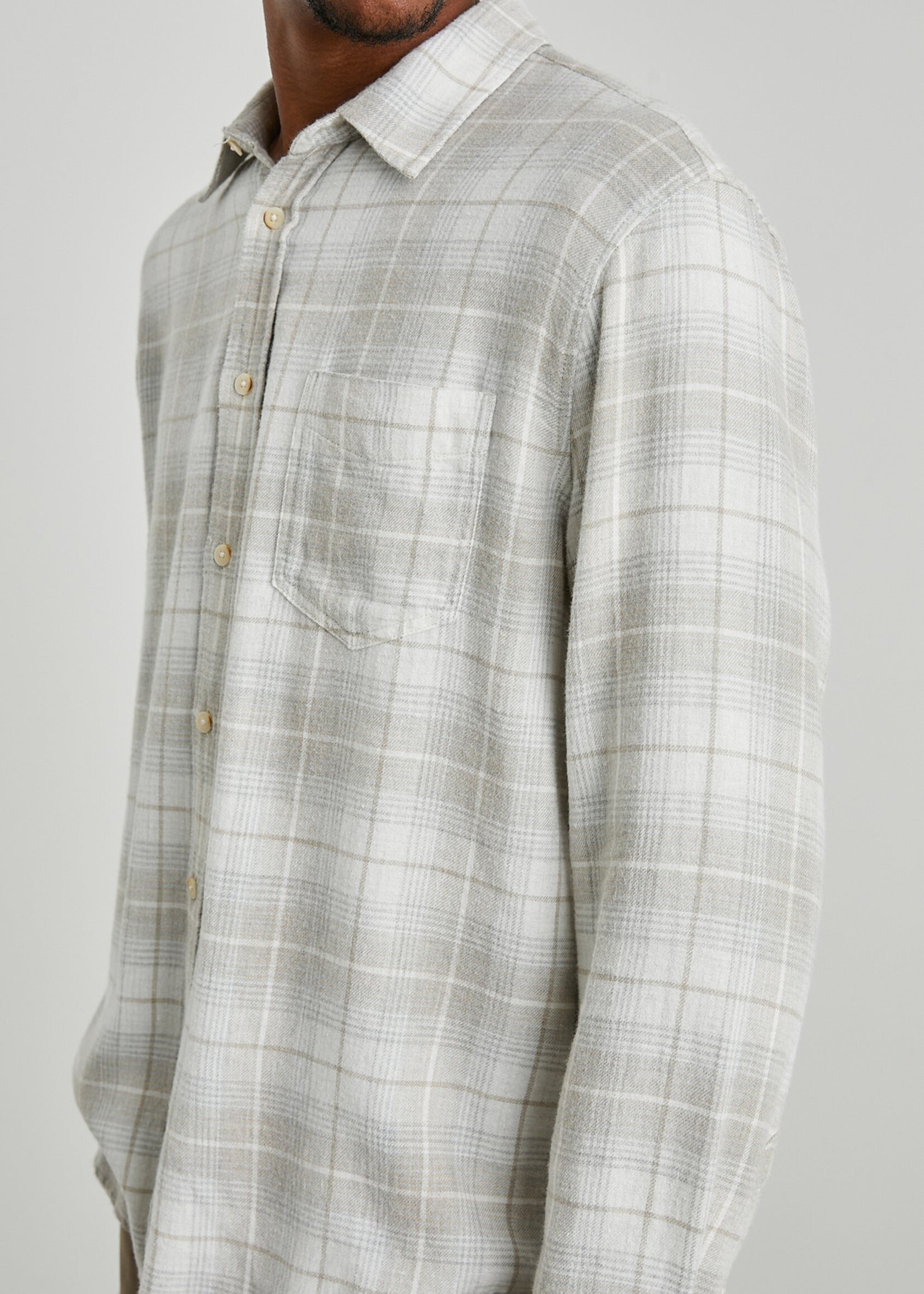 Rails Rails Chemise Lennox - Wheat Dove Melange