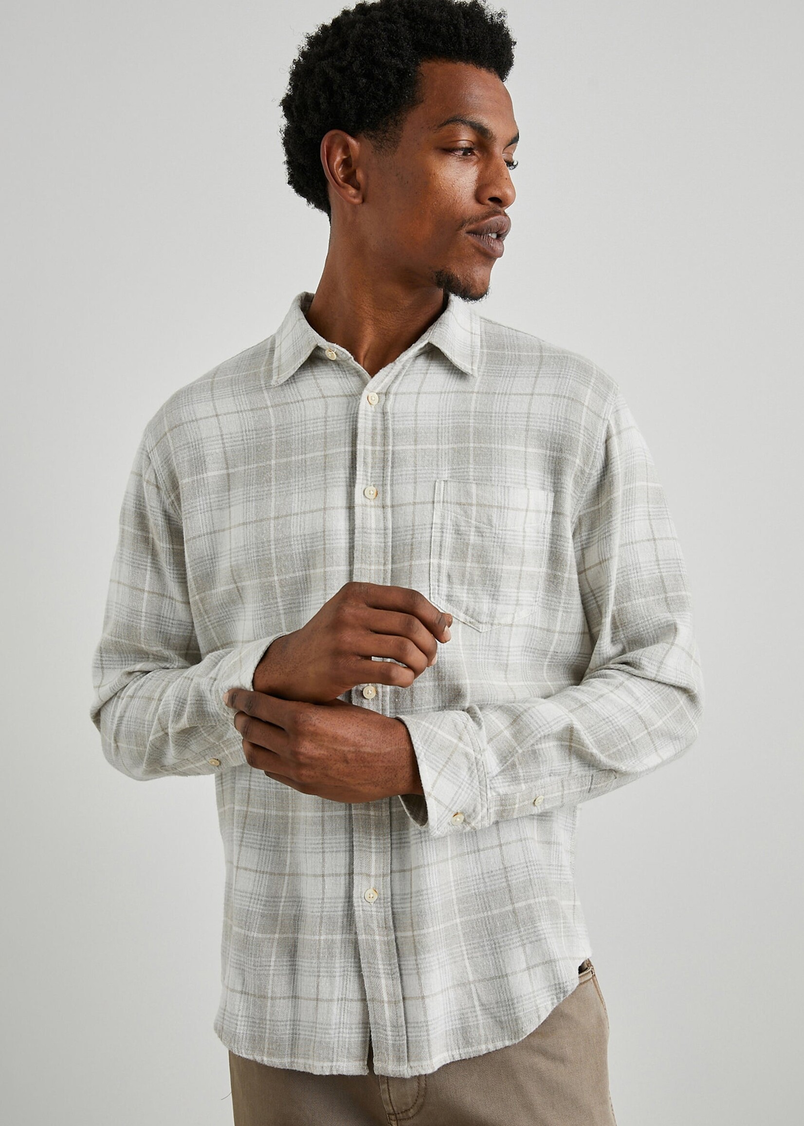 Rails Rails Chemise Lennox - Wheat Dove Melange