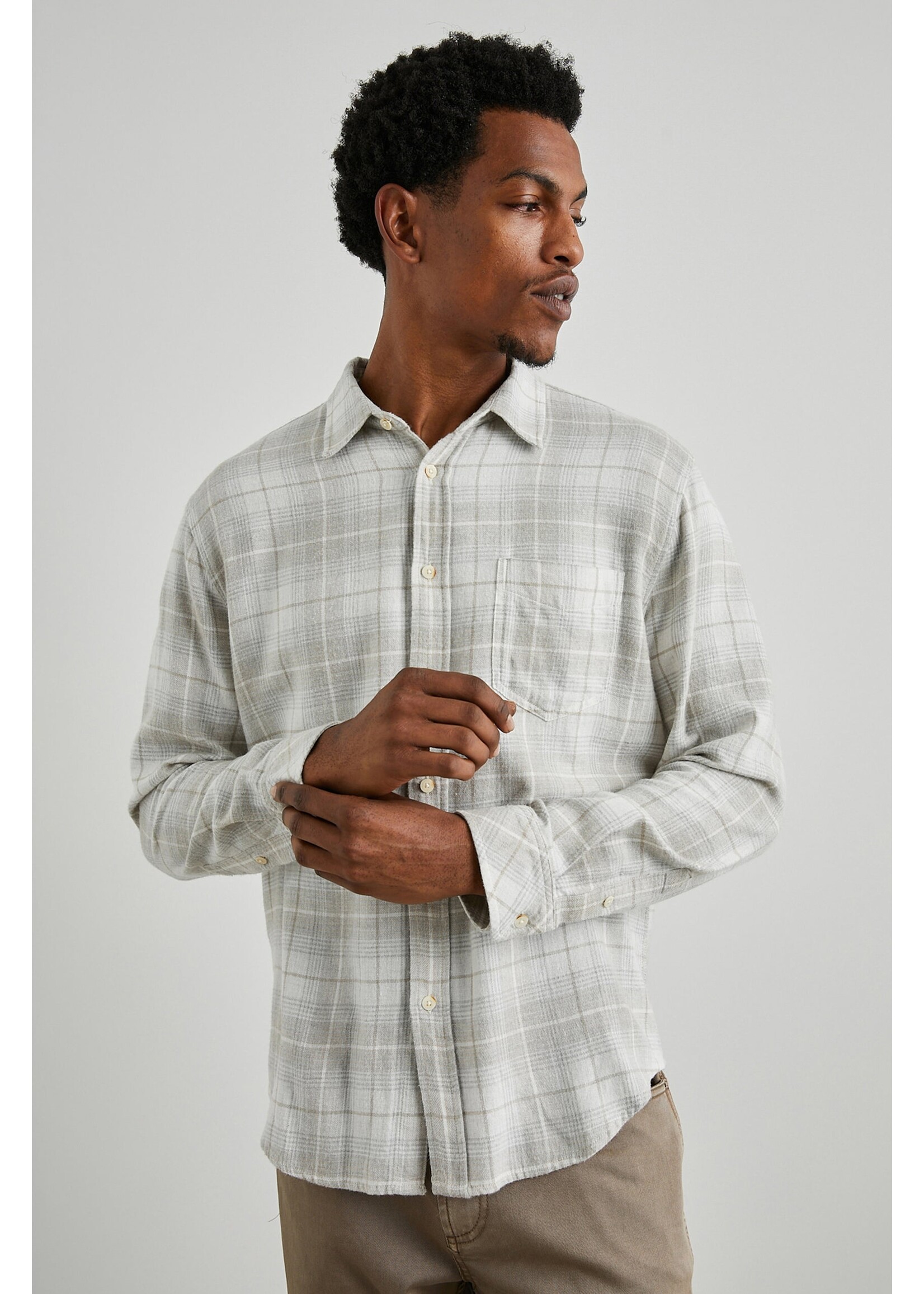 Rails Rails Lennox Shirt - Wheat Dove Melange