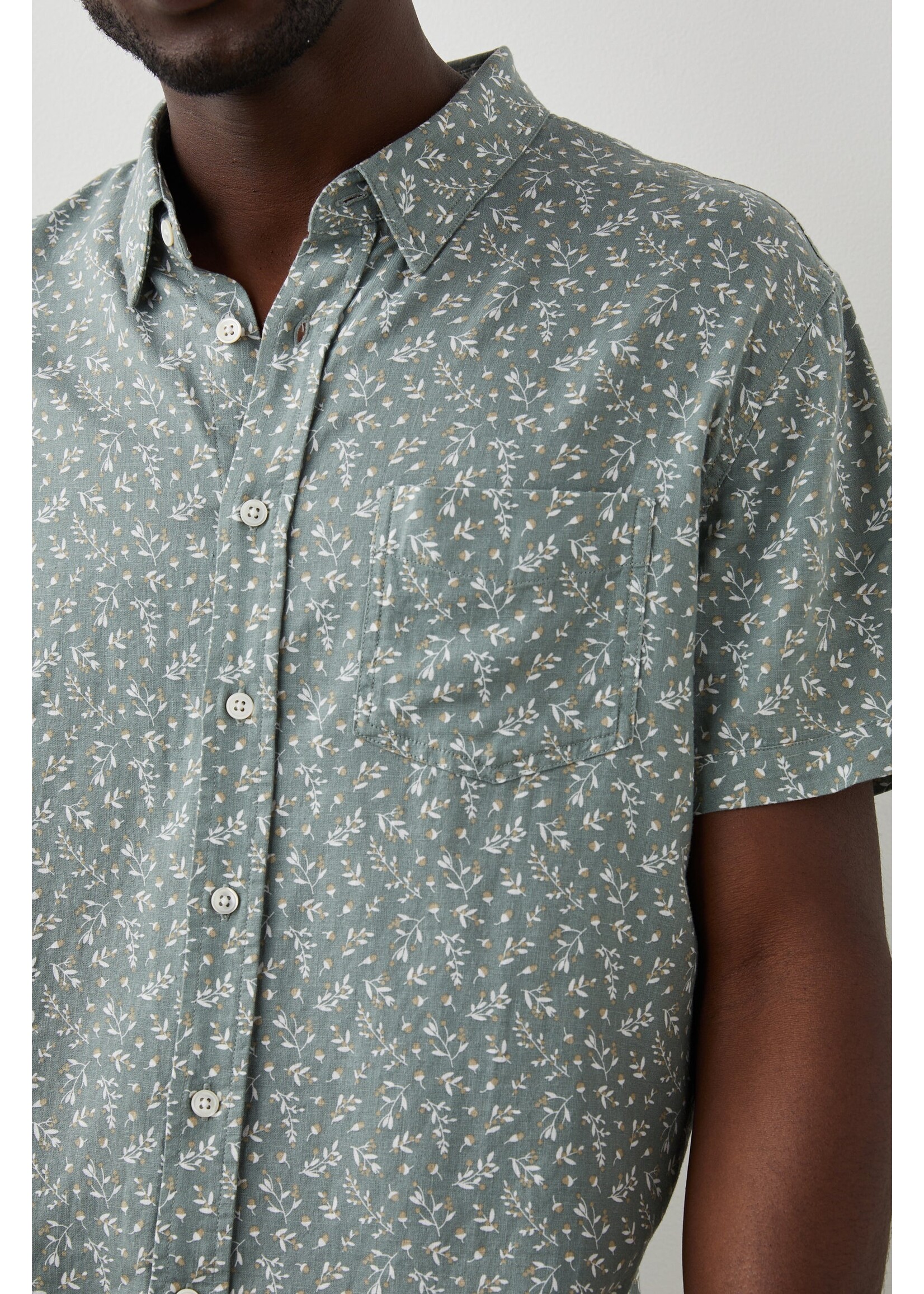 Rails Rails Chemise Carson - Acorn Forage Mint