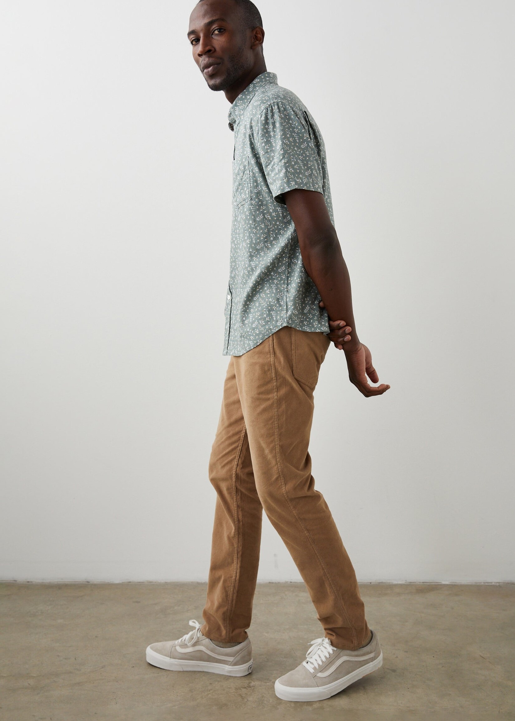 Rails Rails Carson Shirt - Acorn Forage Mint