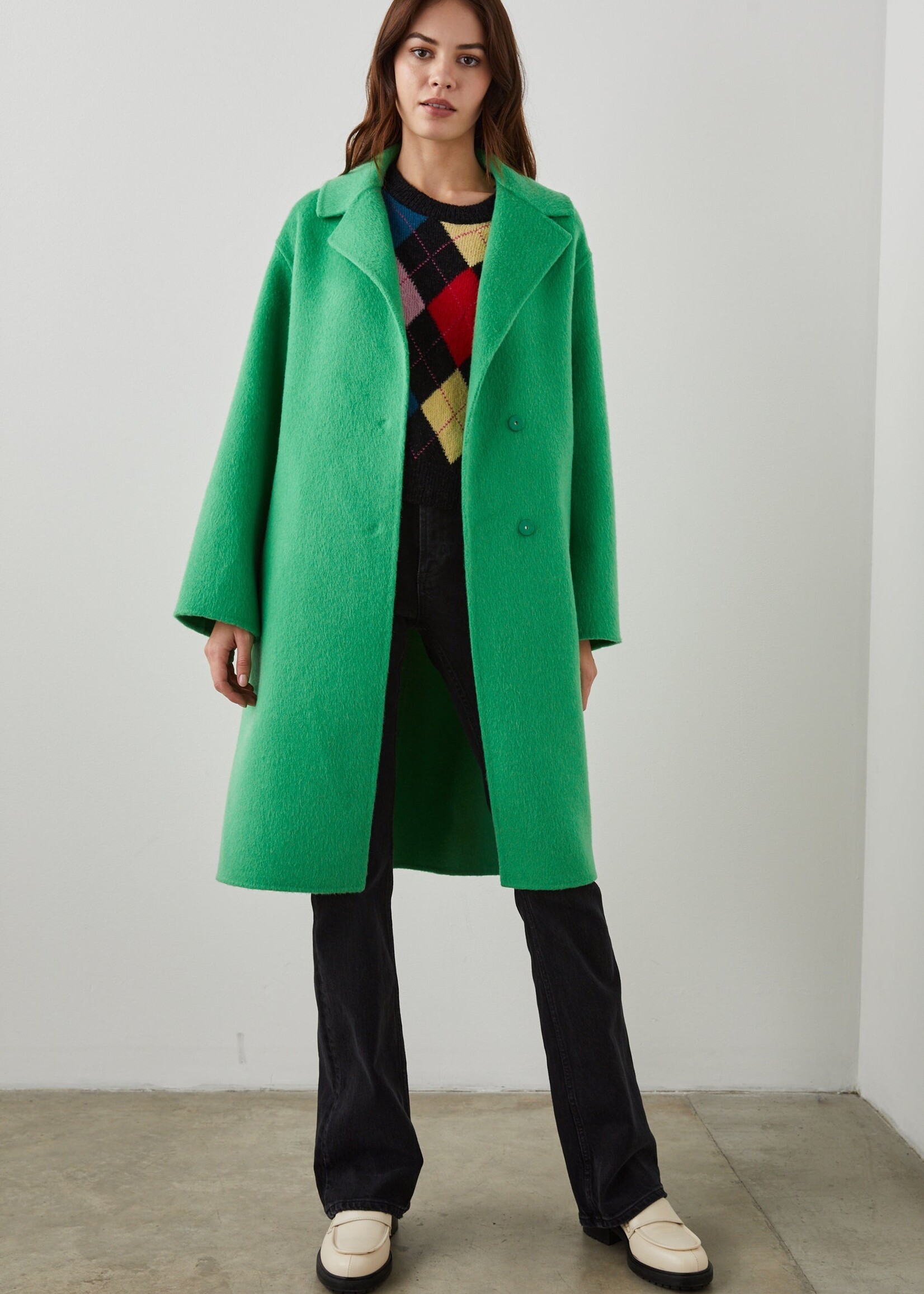 Rails Rails Lore Coat - Green Apple