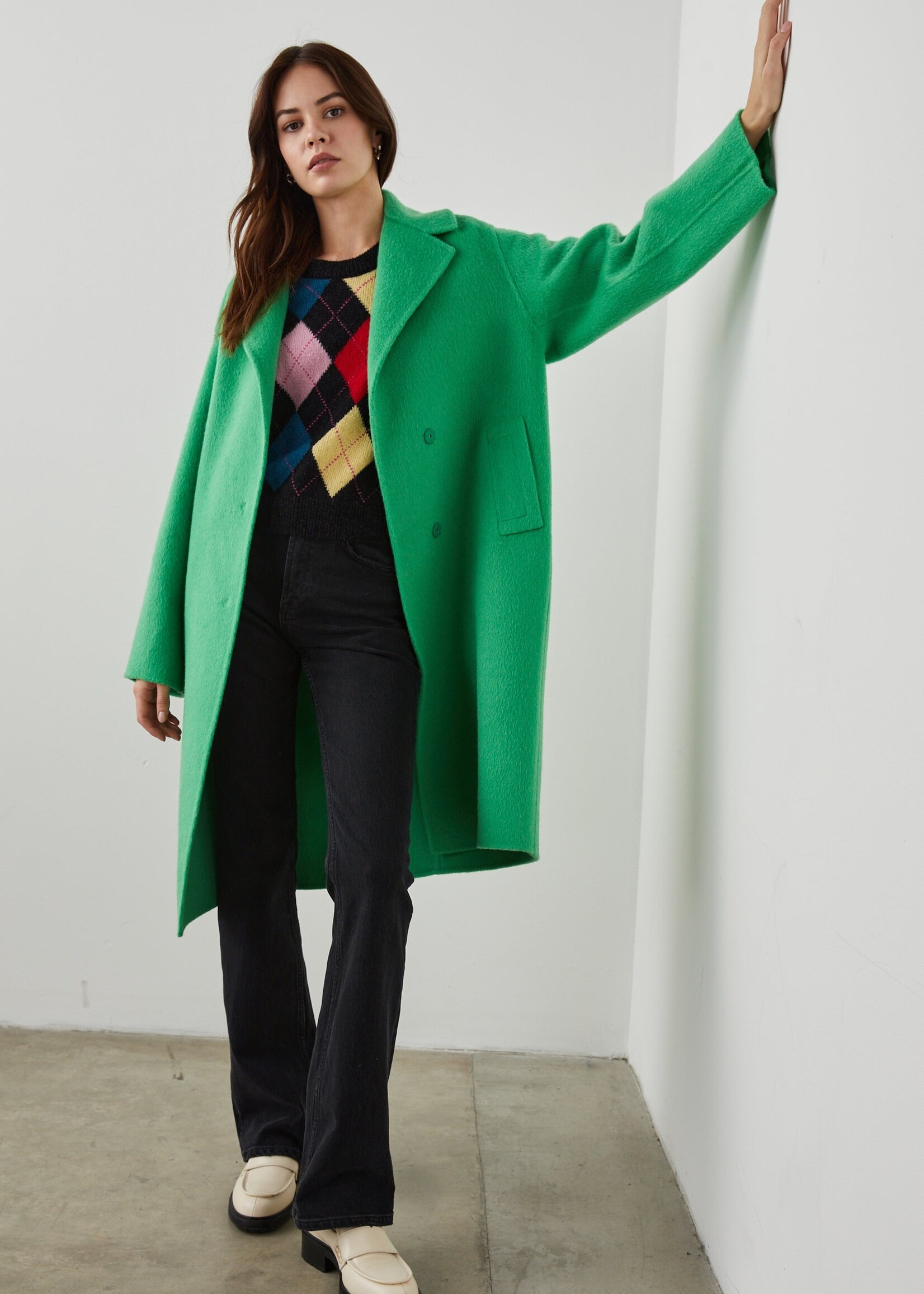 Rails Rails Lore Coat - Green Apple