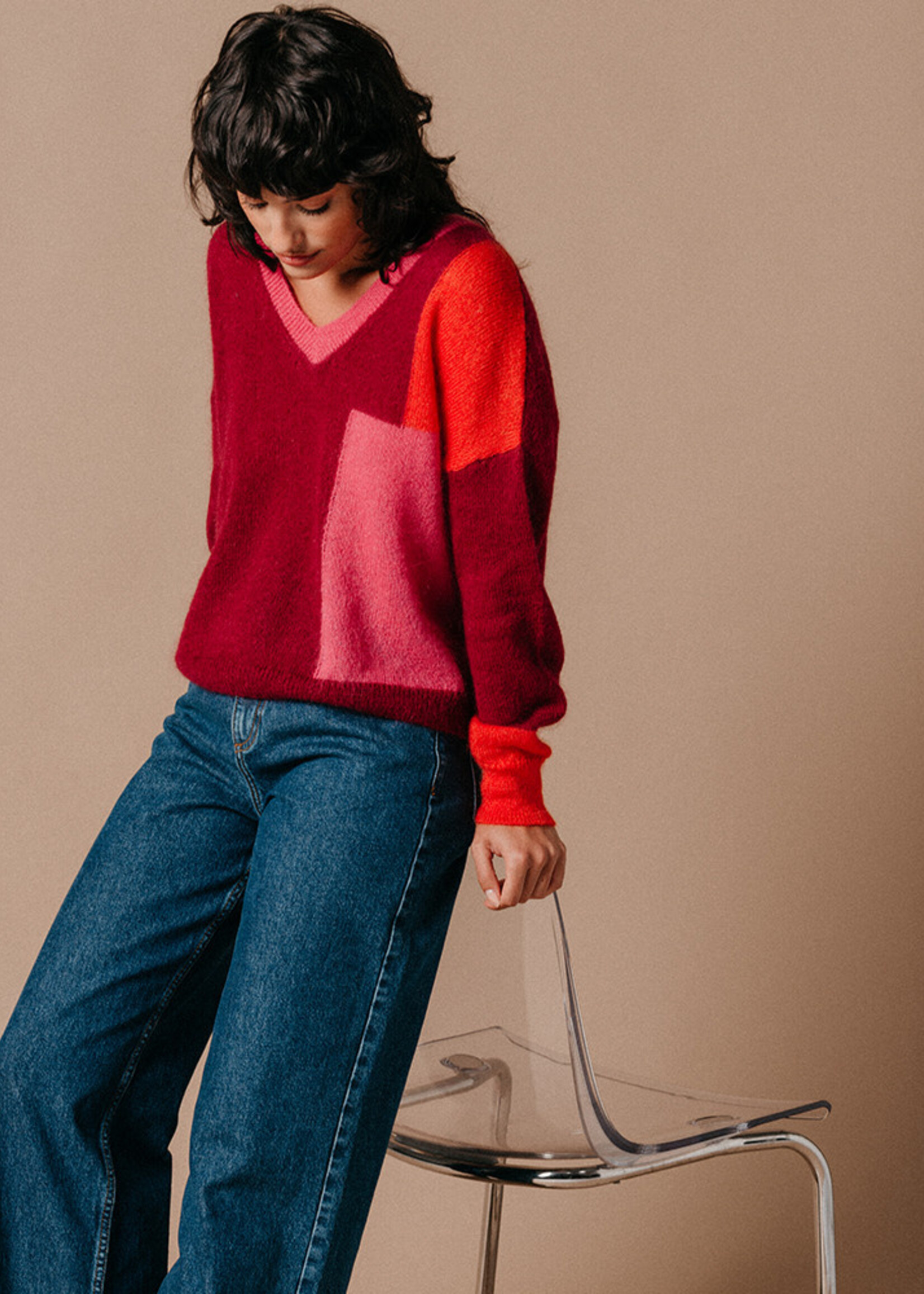 Grace and Mila Grace&Mila Lake Top - Pivoine