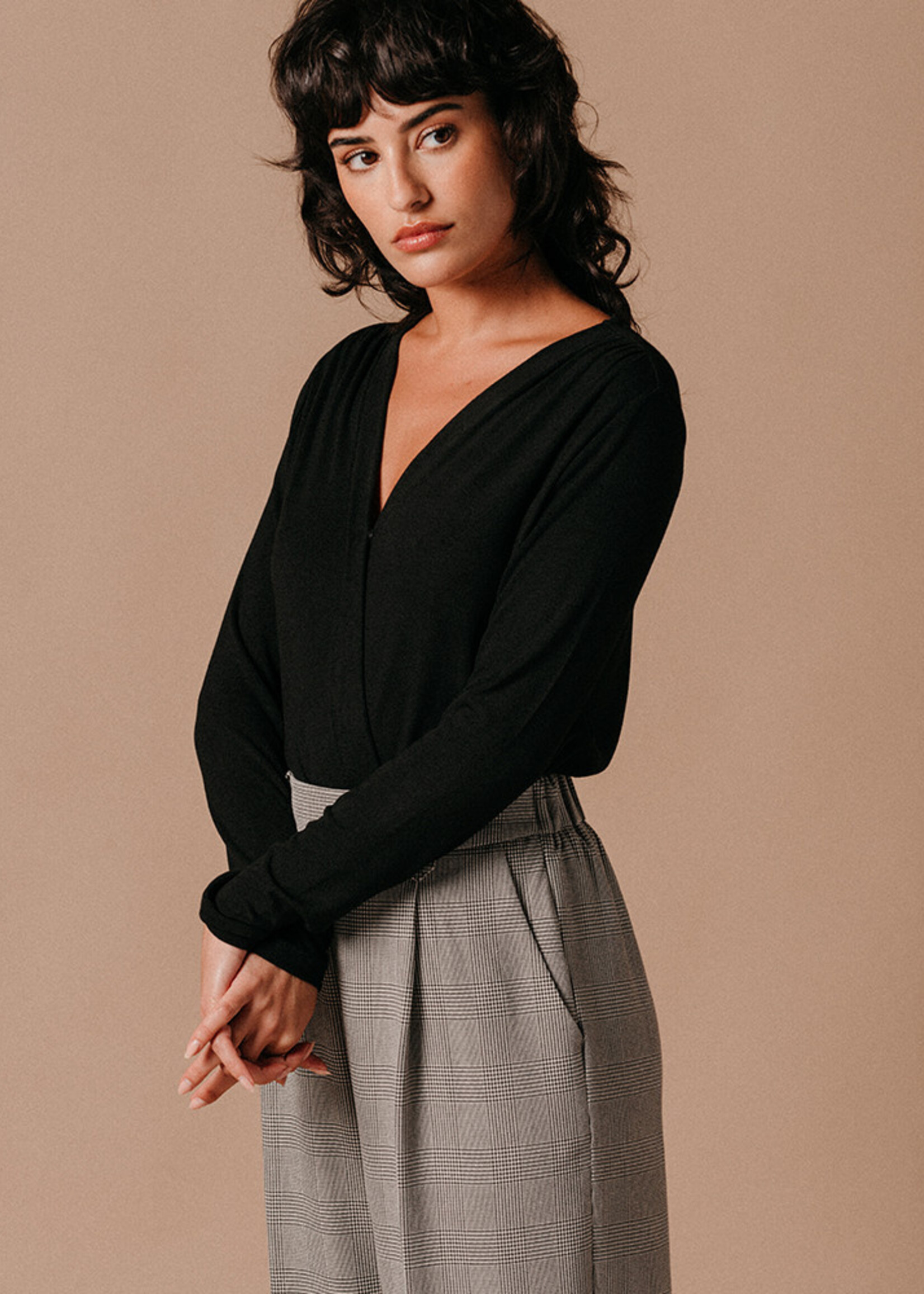 Grace and Mila Grace & Mila Lilirose Bodysuit - Black