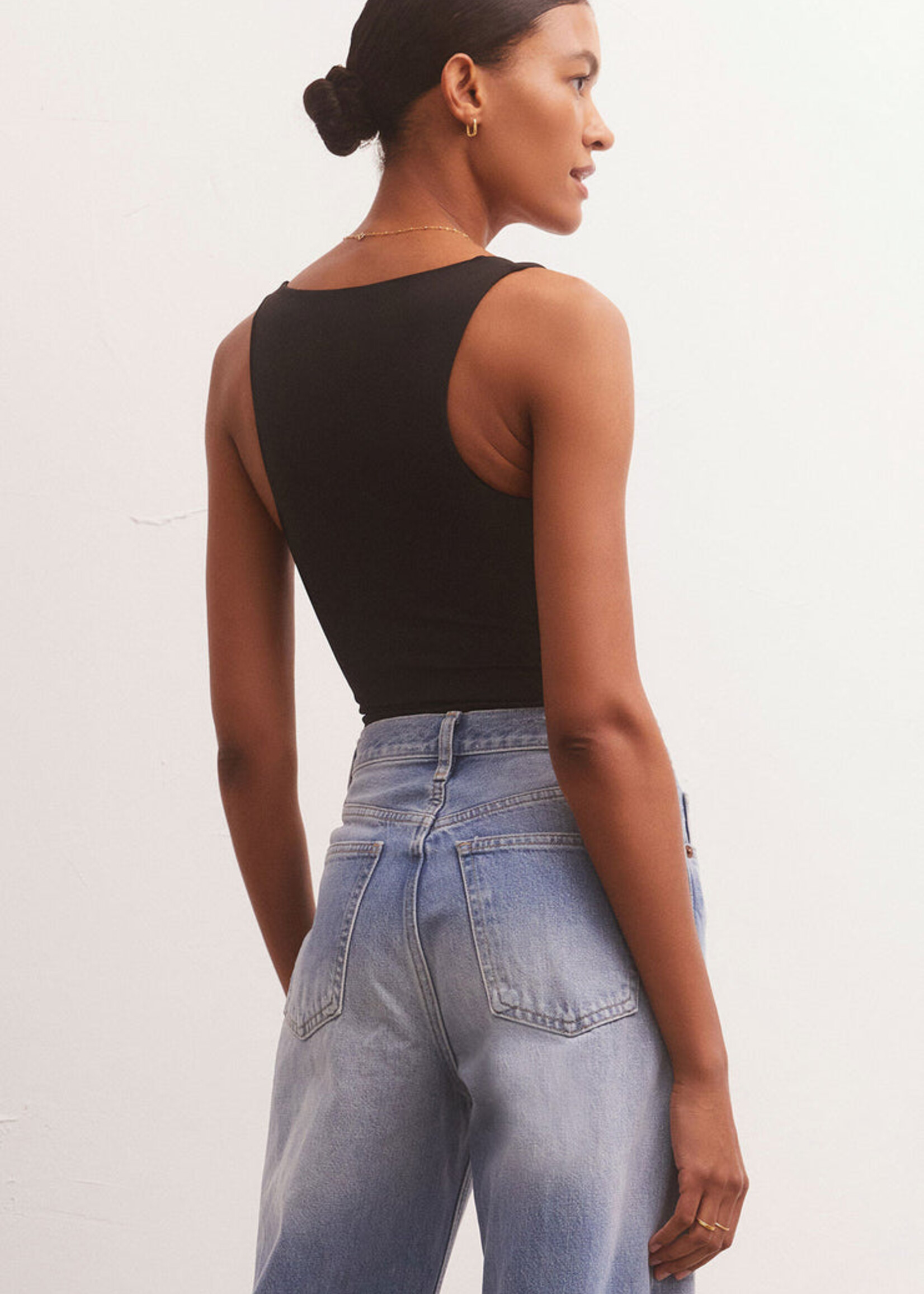 Z-Supply Z-Supply Alana So Smooth Bodysuit - Black