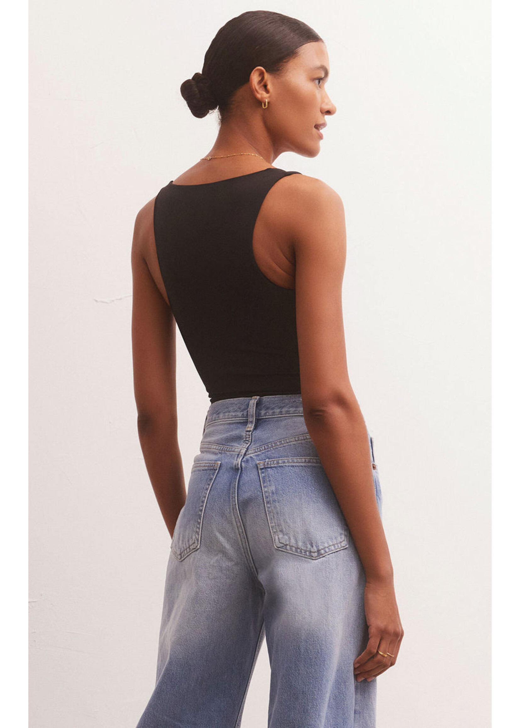Z-Supply Z-Supply Alana So Smooth Bodysuit - Black