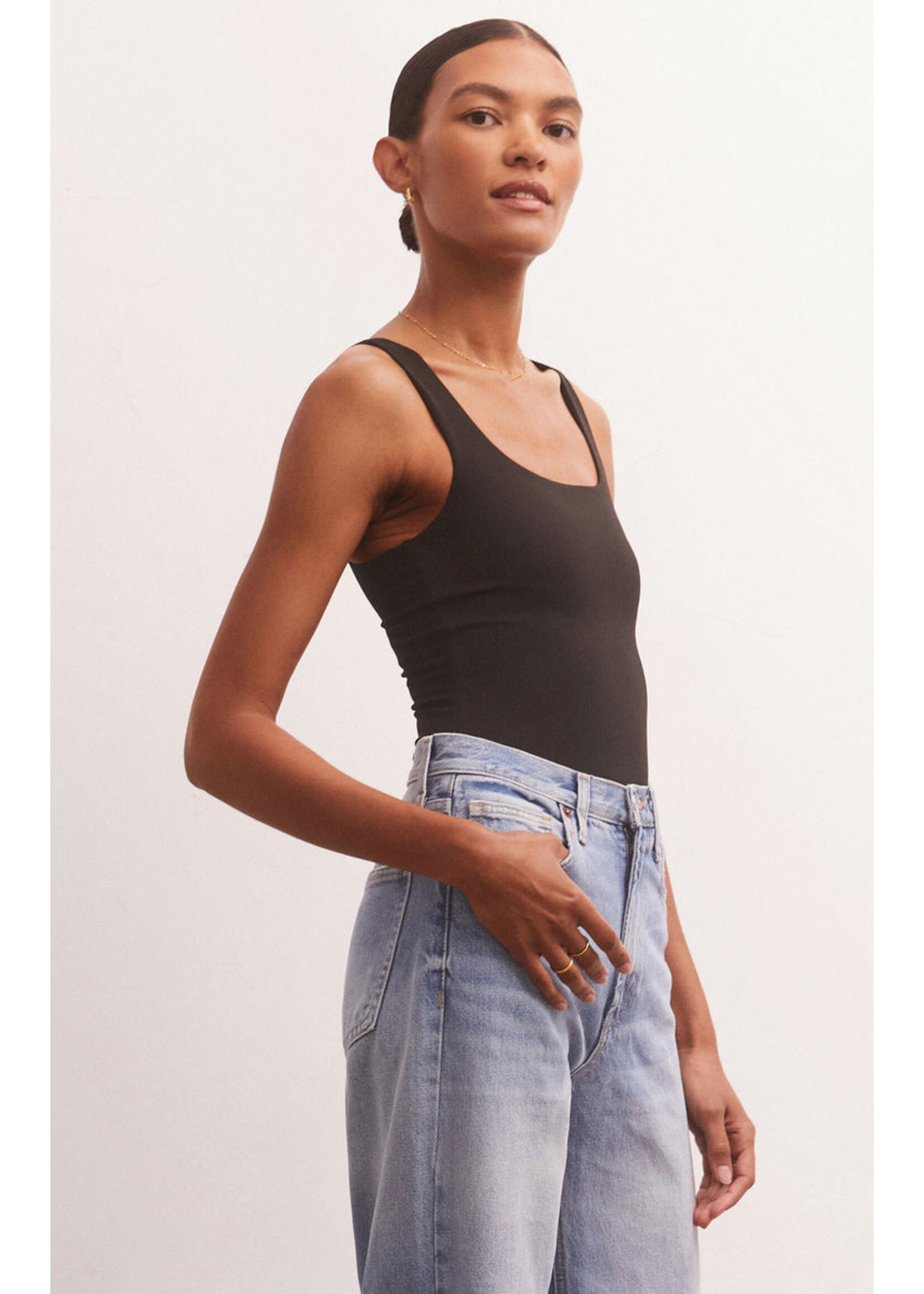 Z-Supply Z-Supply Alana So Smooth Bodysuit - Black
