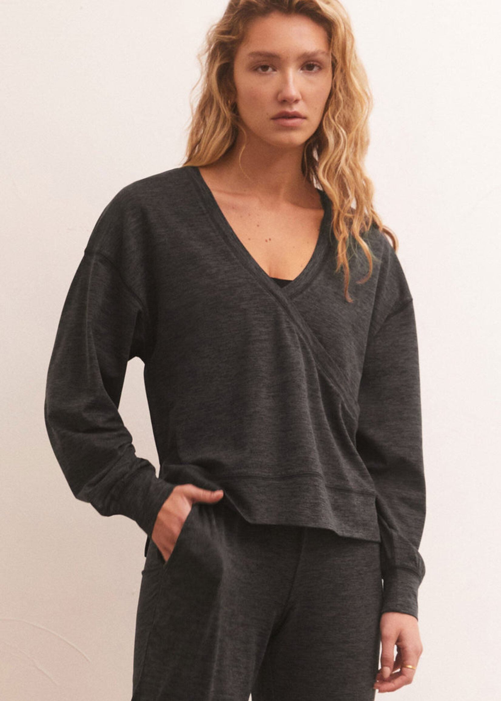 Z-Supply Z-Supply Ultra Soft Reversible Top - Black
