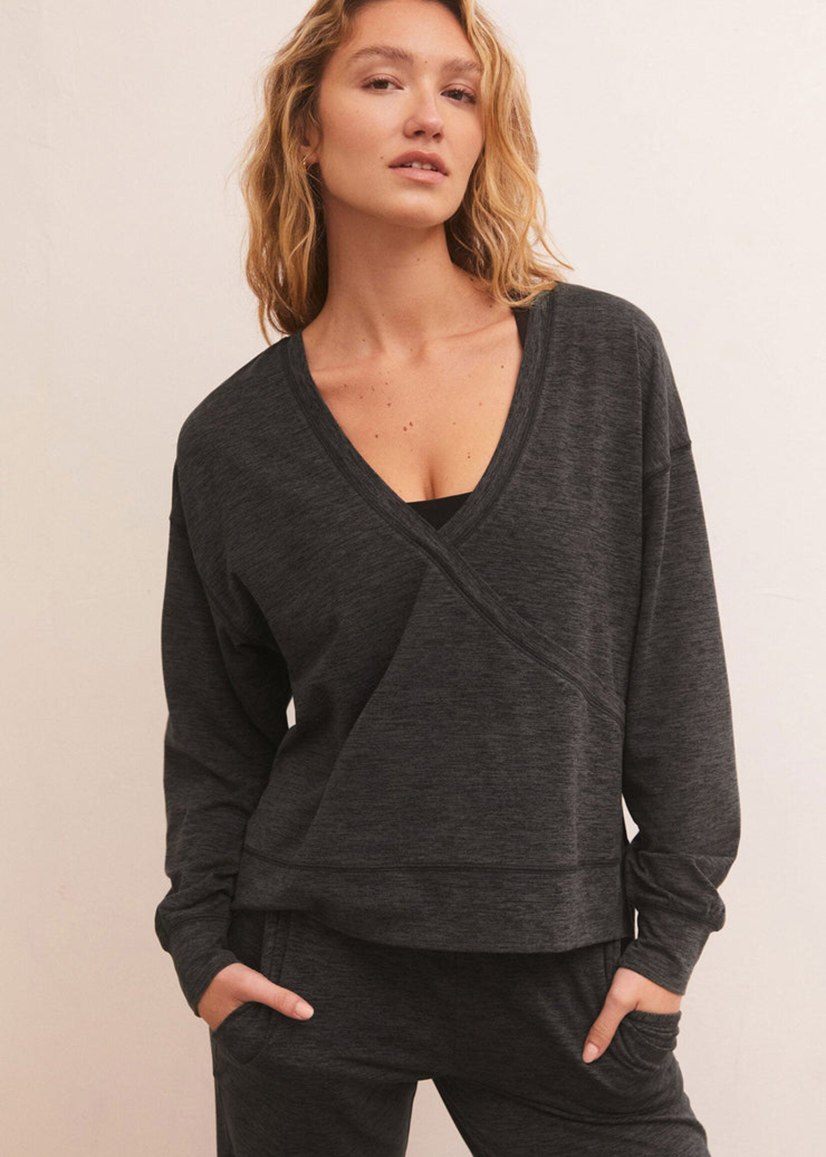 Z-Supply Z-Supply Ultra Soft Reversible Top - Black