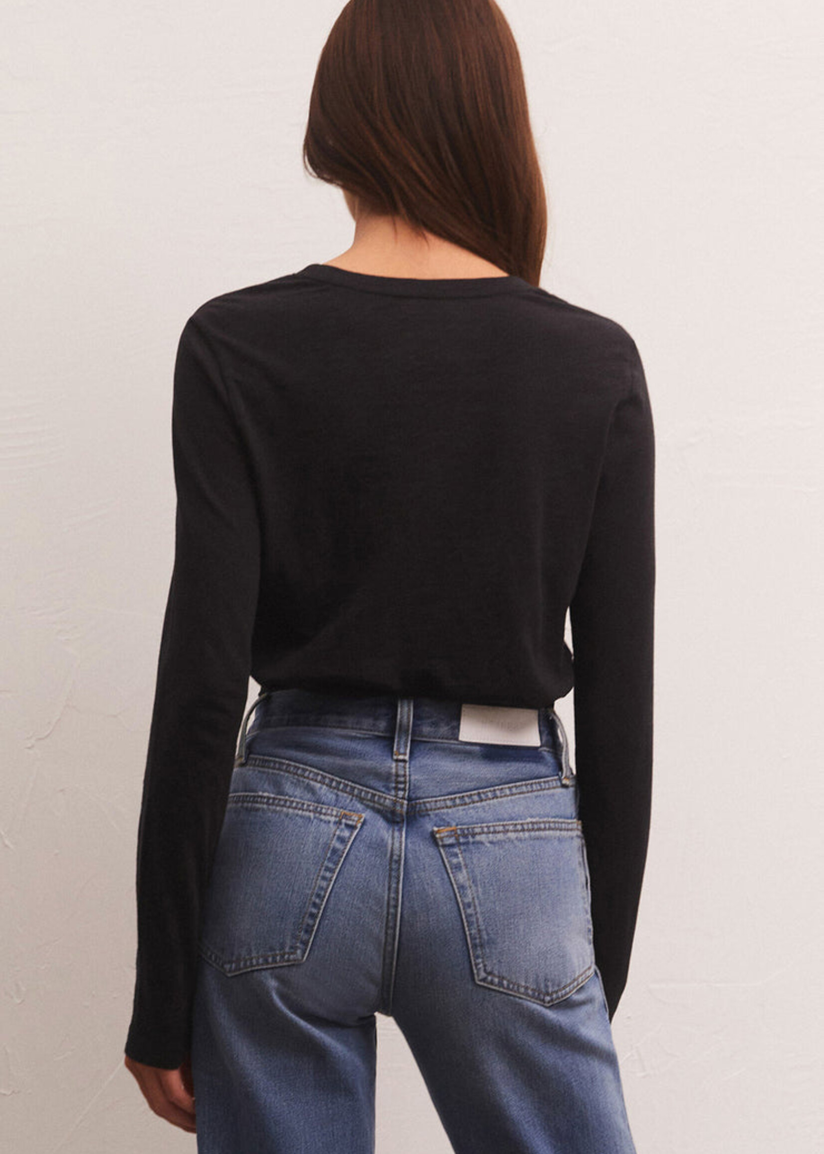 Z-Supply Z-Supply Chandail Slub Moderne - Noir