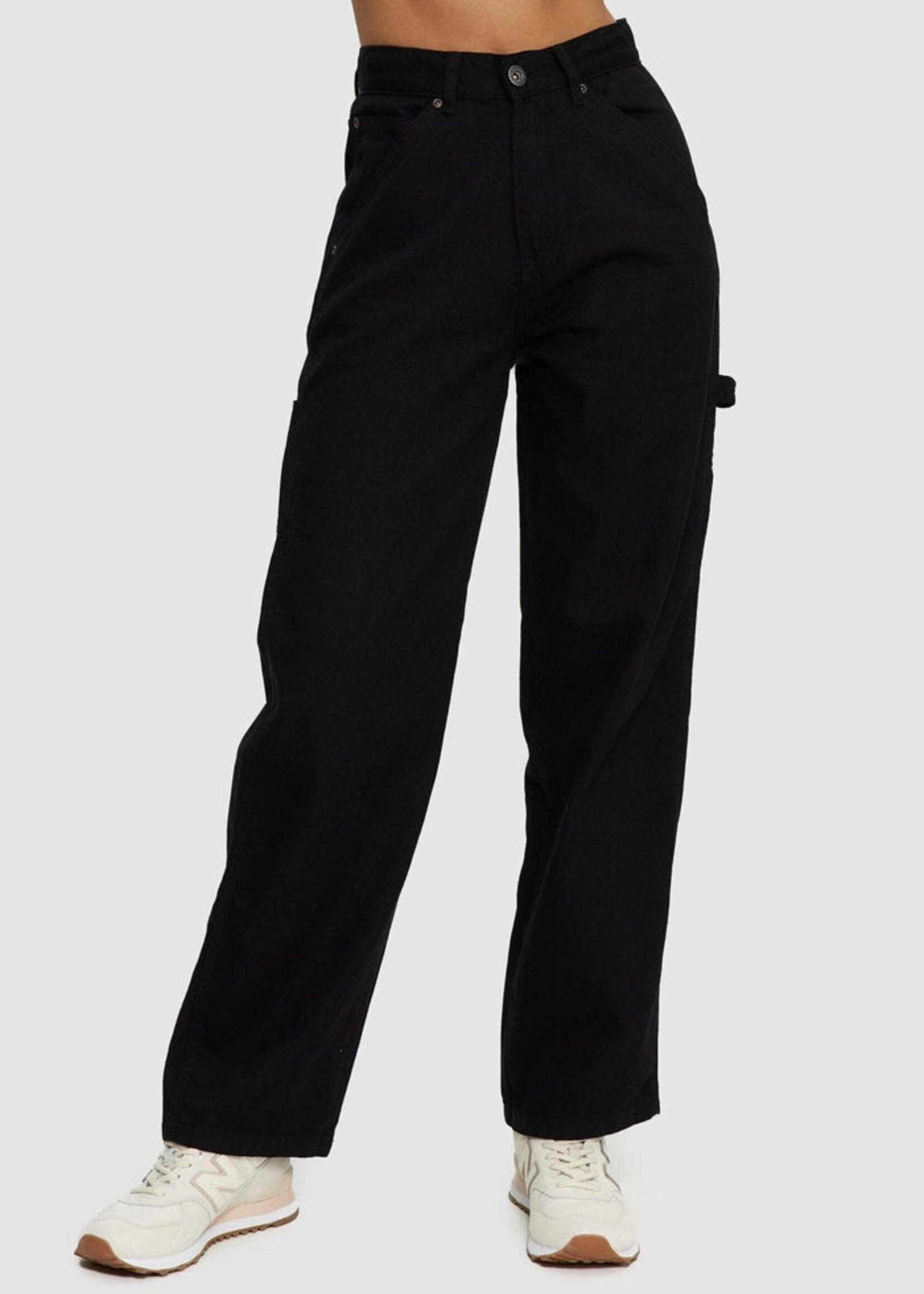 Kuwalla Kuwalla Pantalon Carpenter Twill - Noir