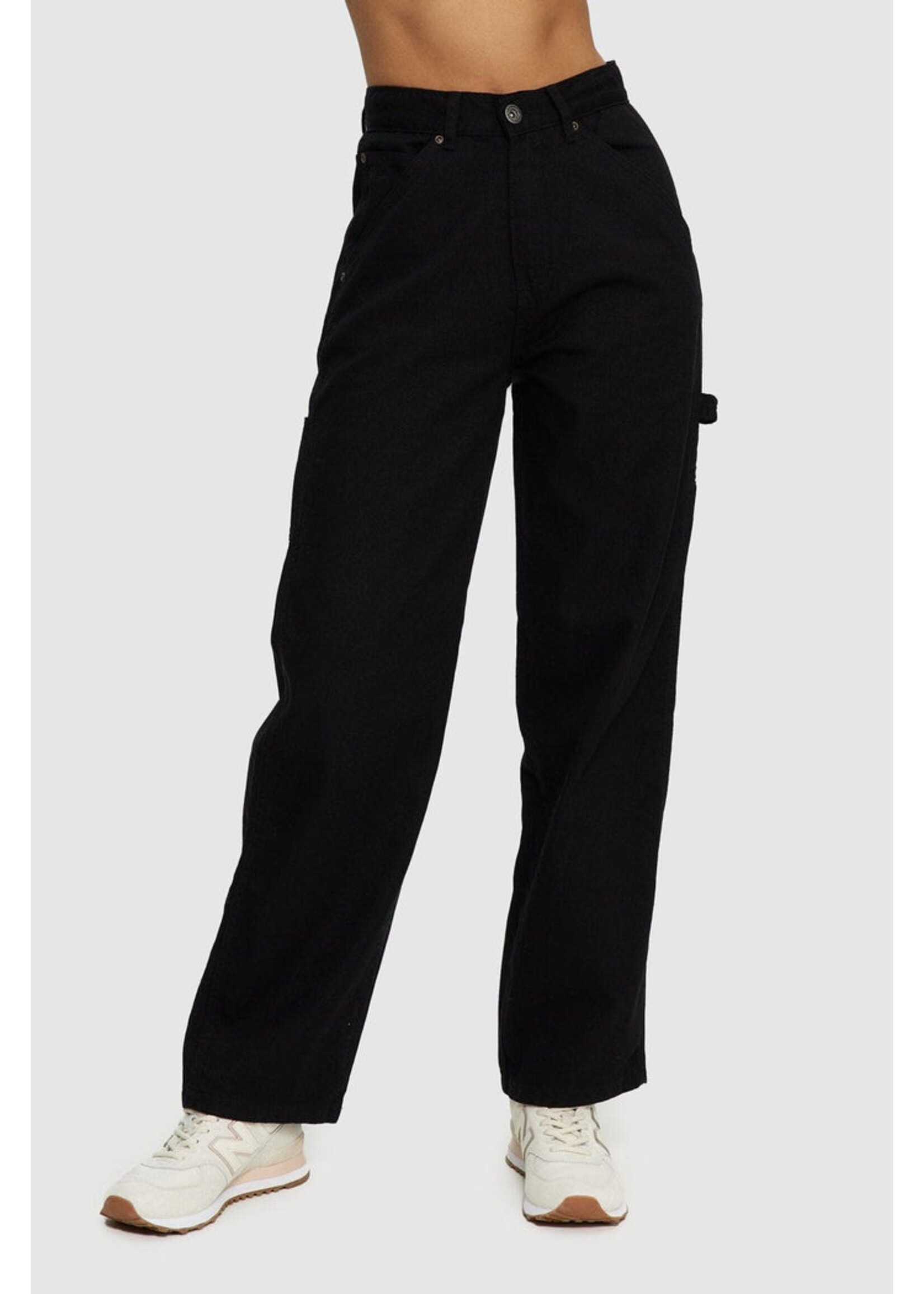 Kuwalla Kuwalla Pantalon Carpenter Twill - Noir