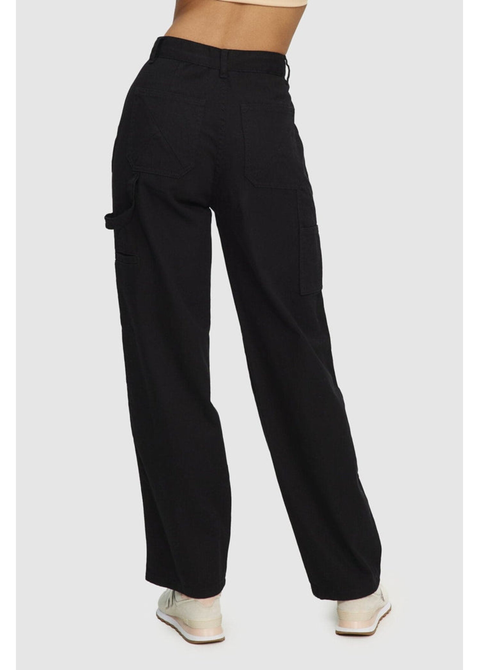 Kuwalla Kuwalla Pantalon Carpenter Twill - Noir