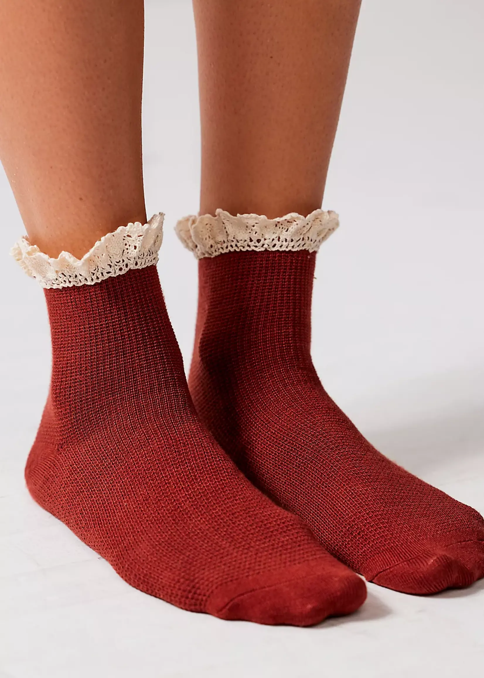 Free People Beloved Waffle Chaussettes Free People