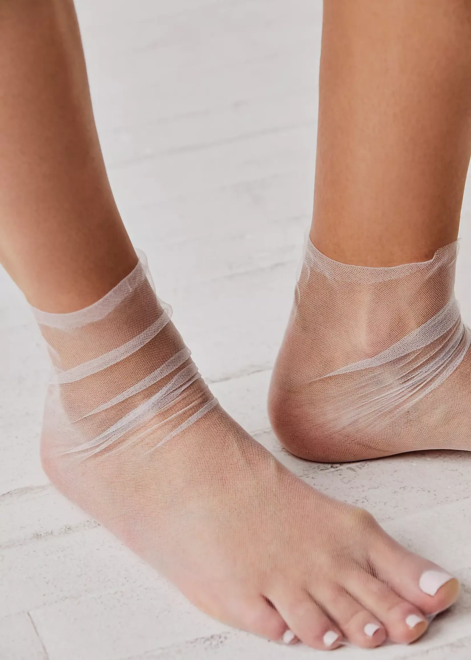 Free People The Moment Sheer Socks Free People