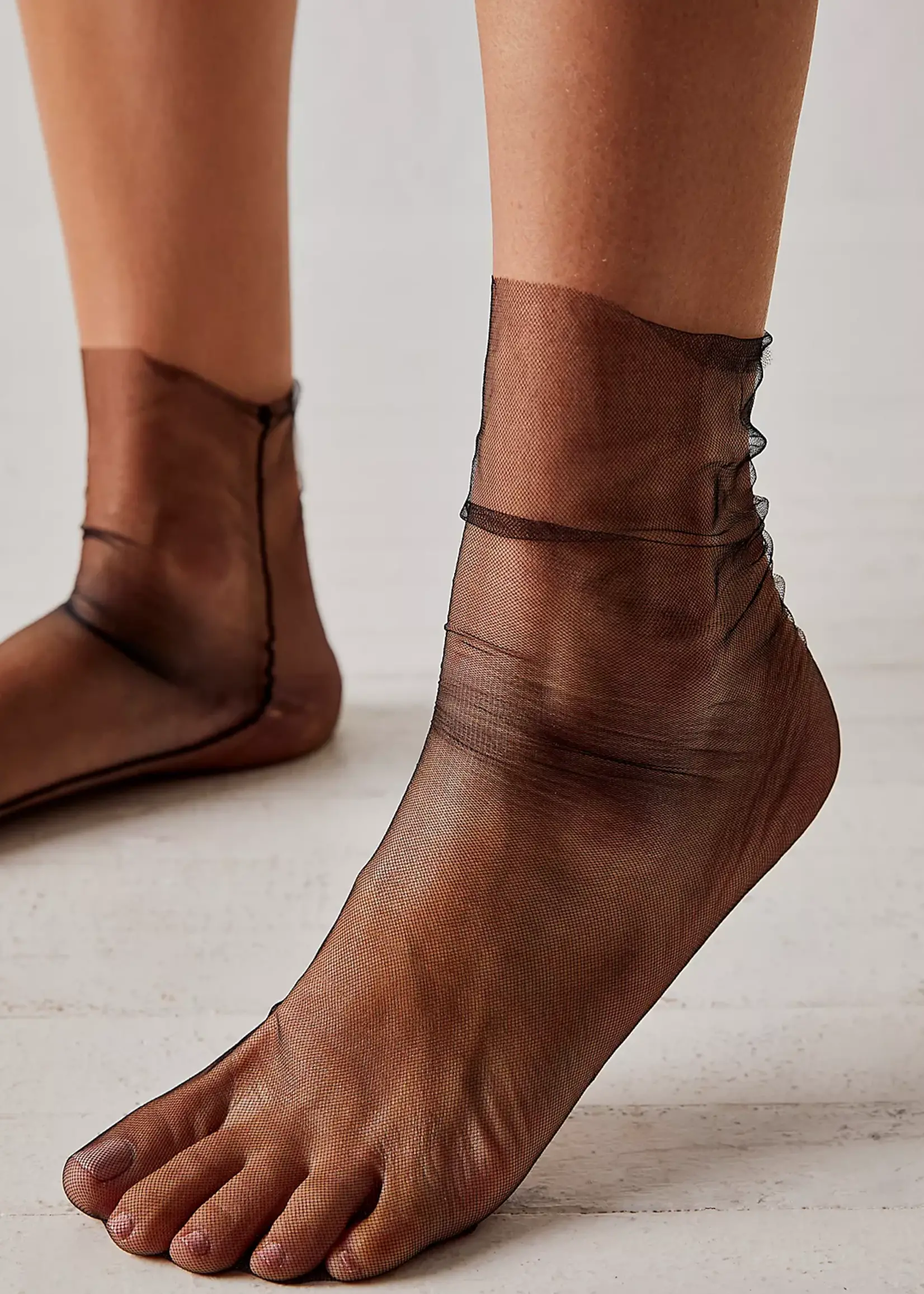 Free People The Moment Sheer Socks Free People