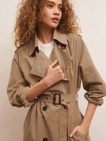 Z-Supply Z-Suply Davis Trench Coat - Driftwood