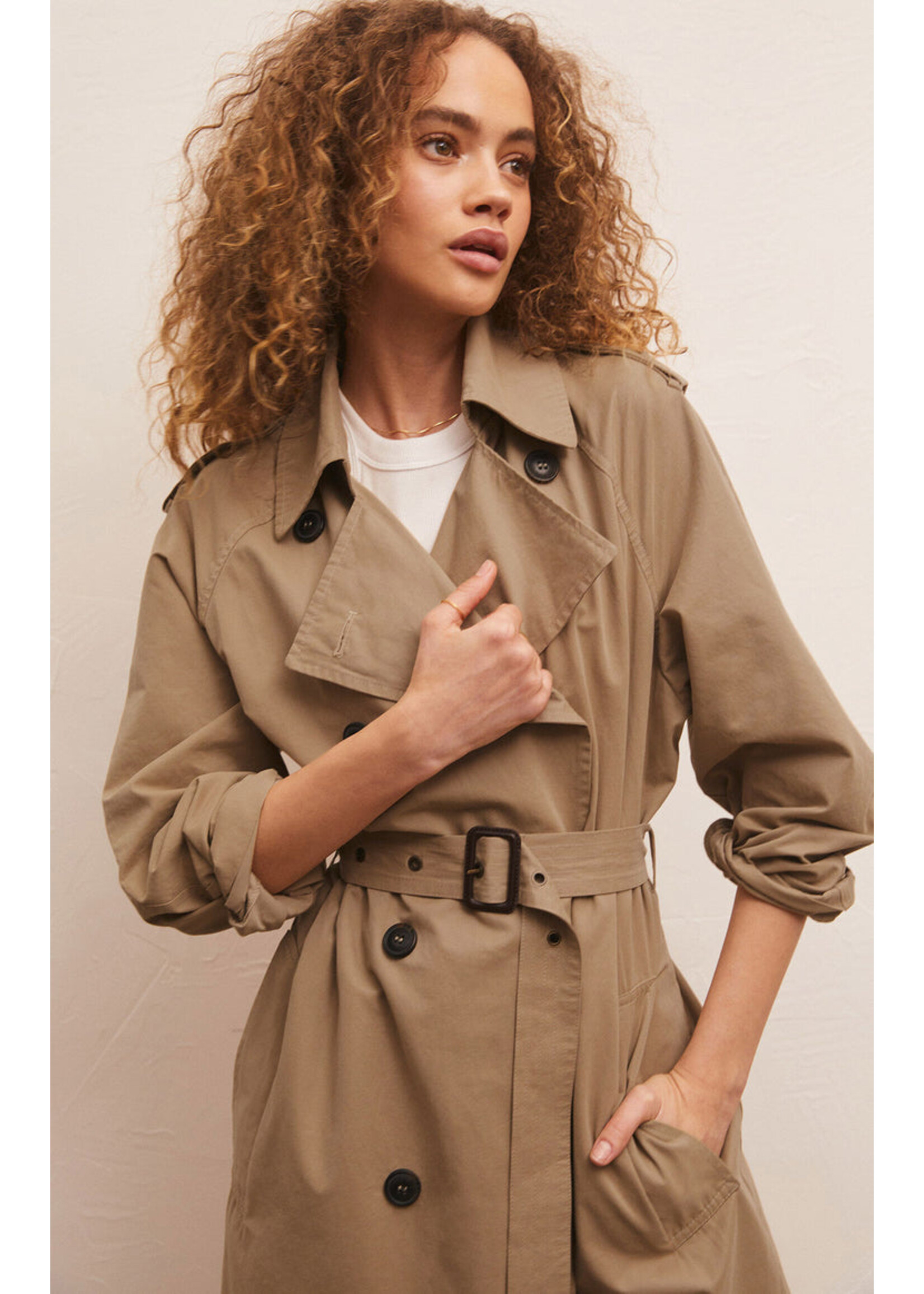 Z-Supply Z-Supply Trench-Coat Davis - Driftwood
