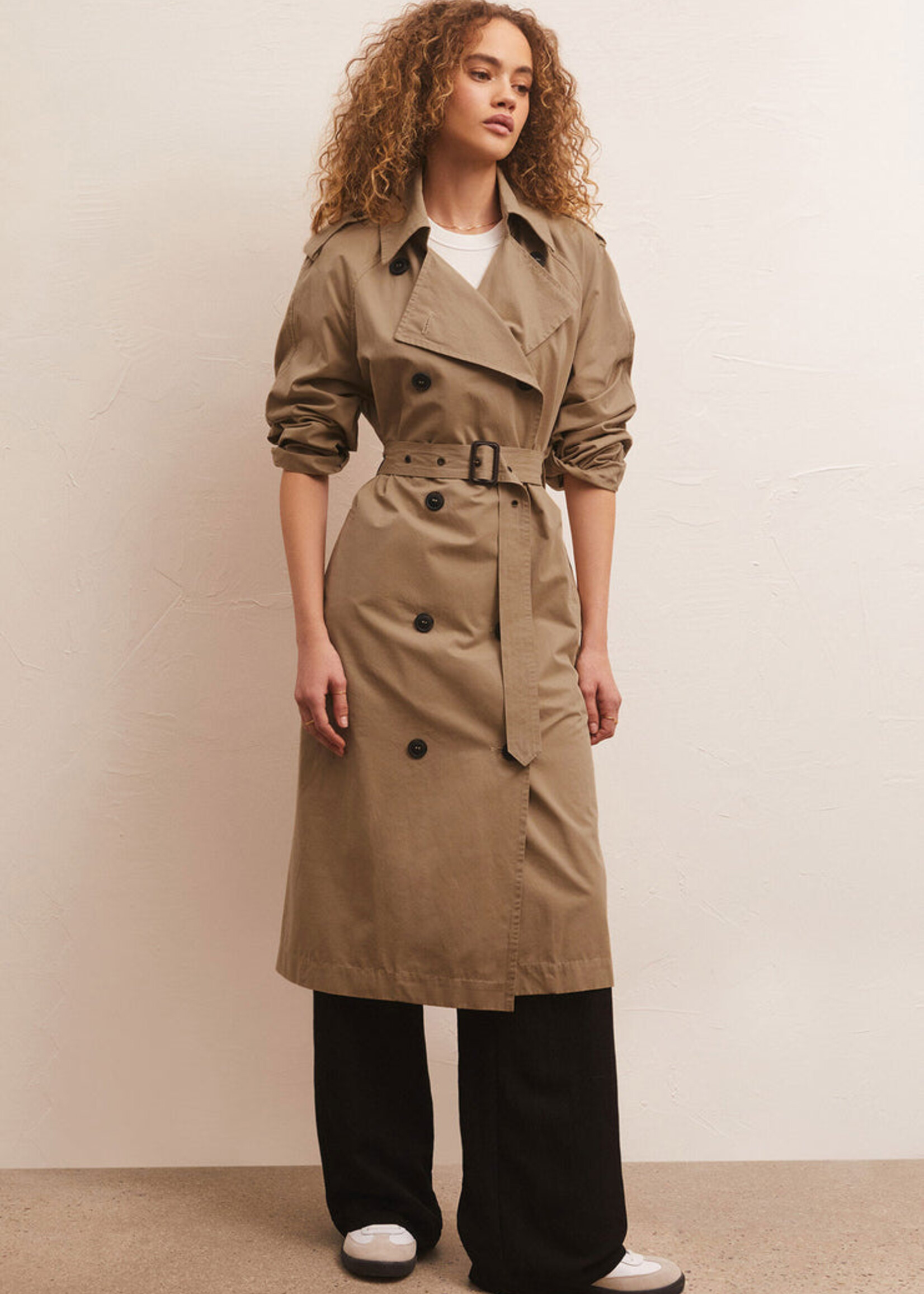 Z-Supply Z-Supply Trench-Coat Davis - Bois Flotté