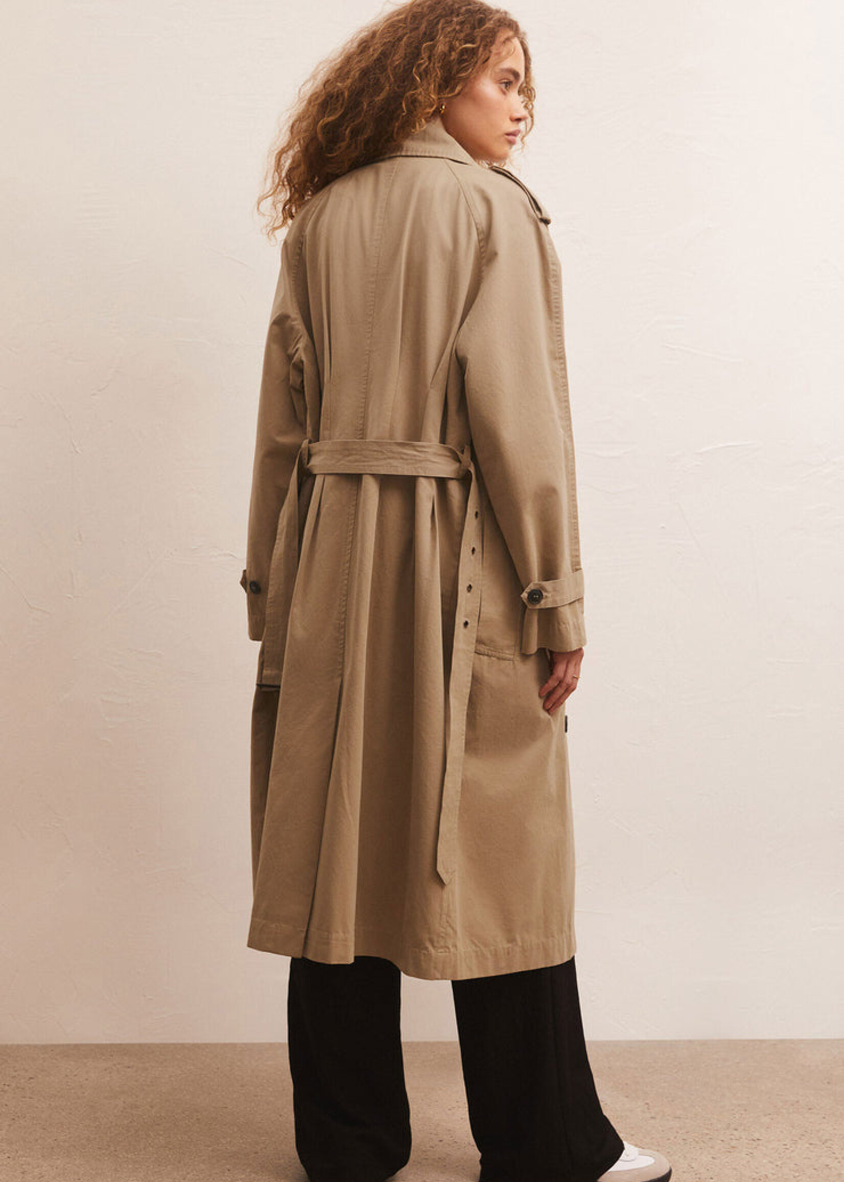 Z-Supply Z-Supply Trench-Coat Davis - Bois Flotté