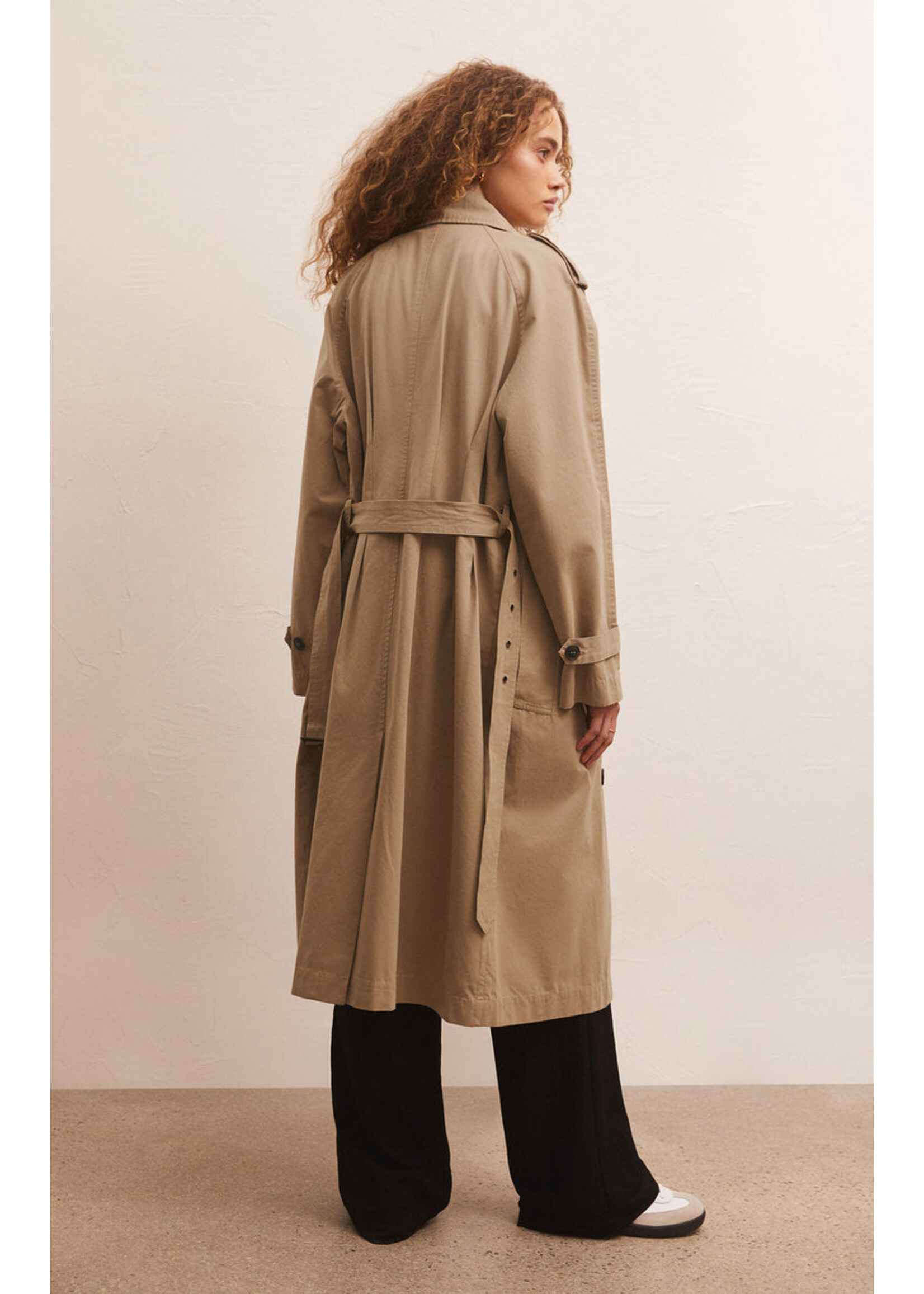Z-Supply Z-Suply Davis Trench Coat - Driftwood